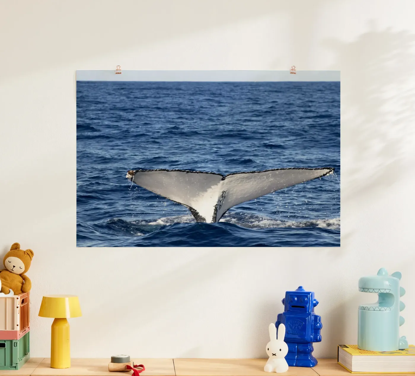 Whale tail poster de Léa Lefebvre Photography