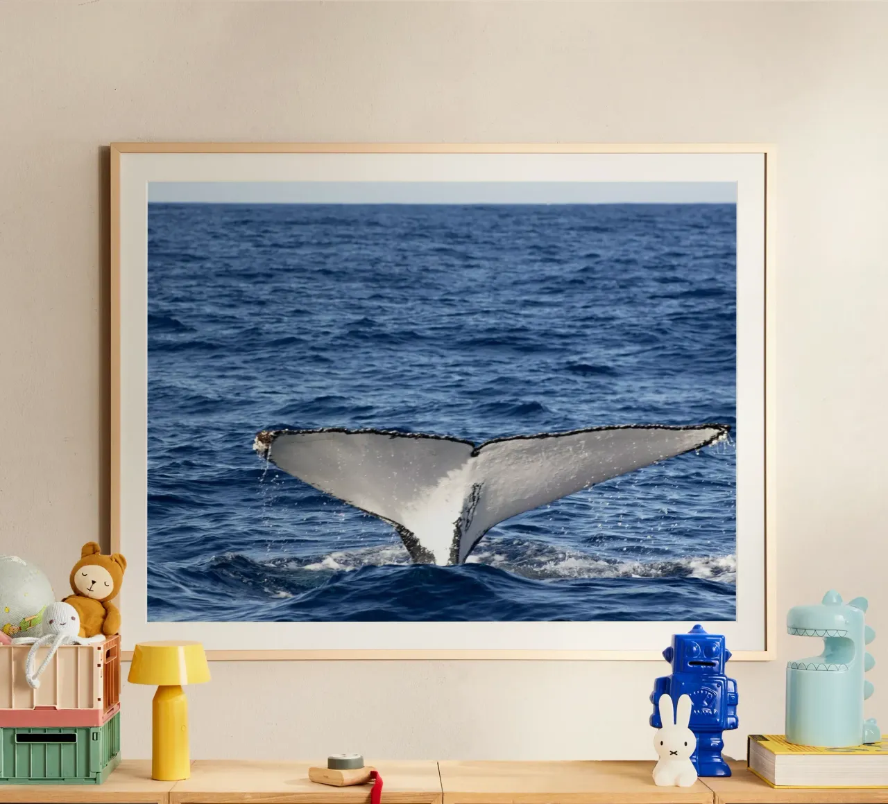 Queue de baleine poster de Léa Lefebvre Photography