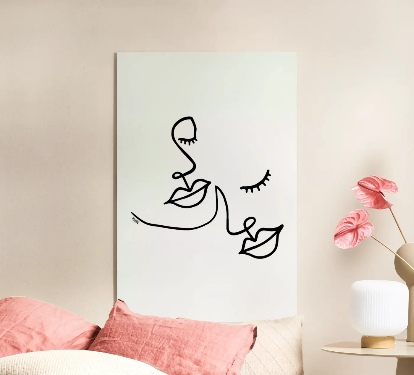 Cute Acryl-Glas von Ninhol