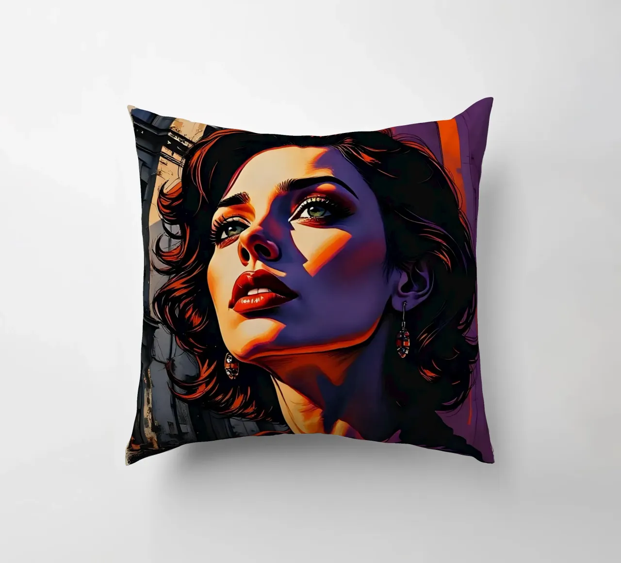 Stile_D_5 cuscino da AI-Portraits by LK