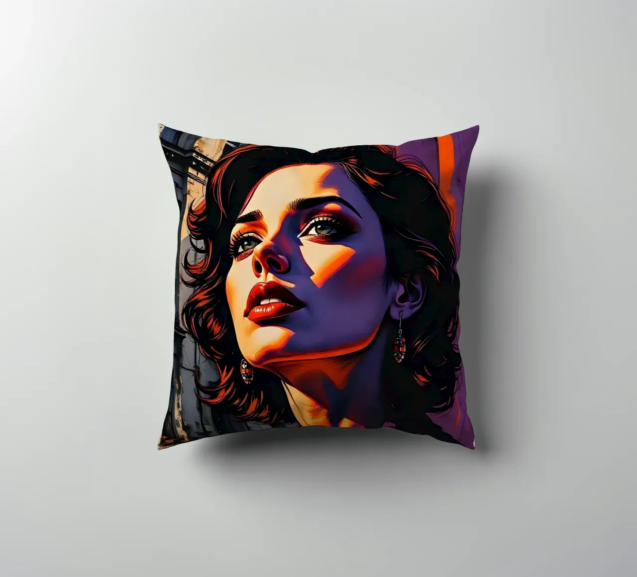 Stile_D_5 cuscino da AI-Portraits by LK