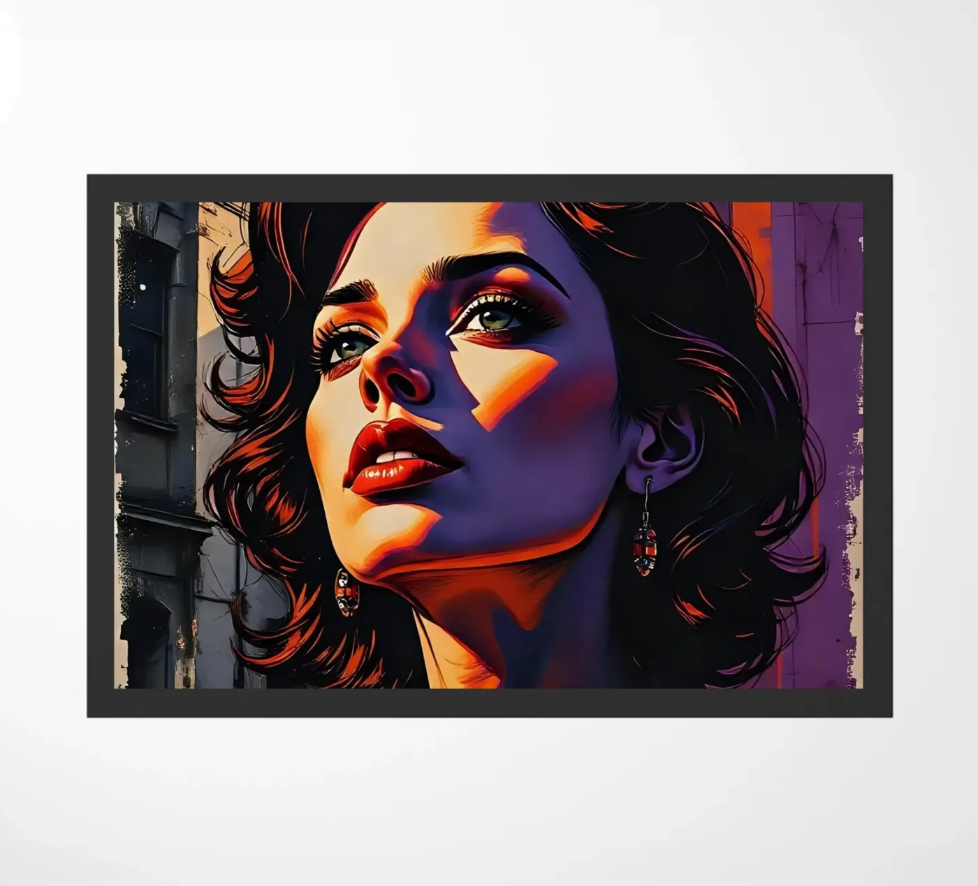 Style_D_5 doormat by AI-Portraits by LK