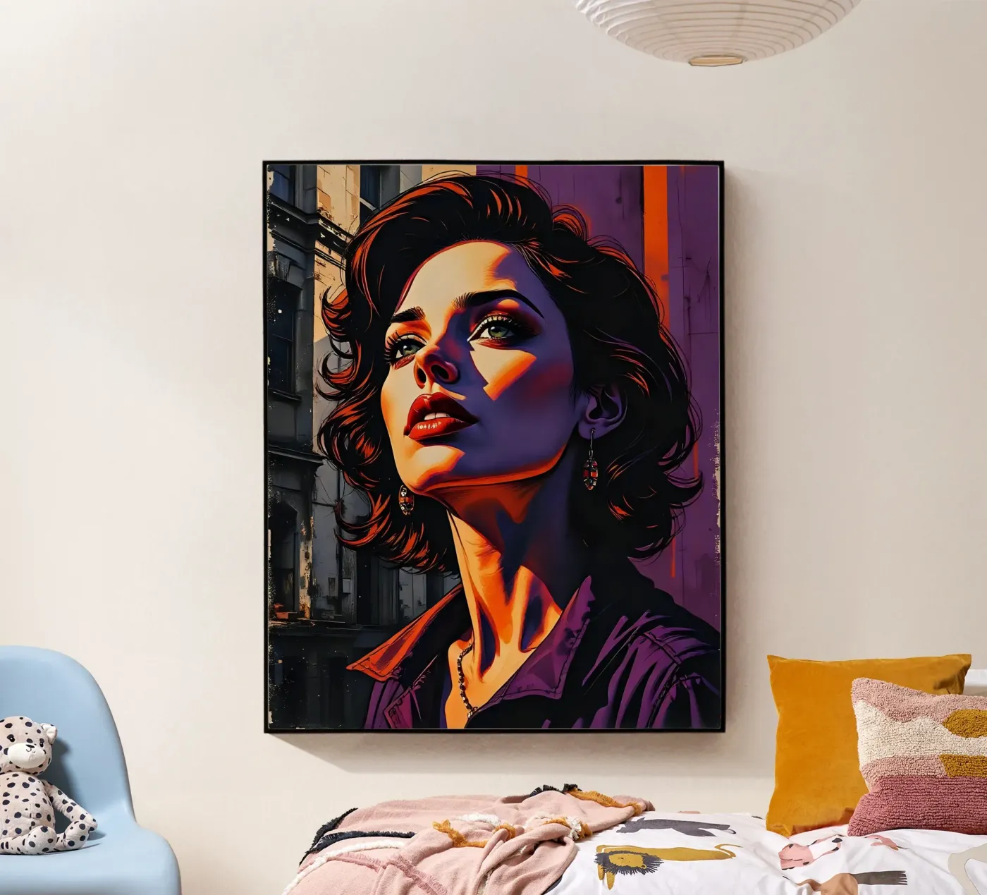 Style_D_5 plexiglass da AI-Portraits by LK