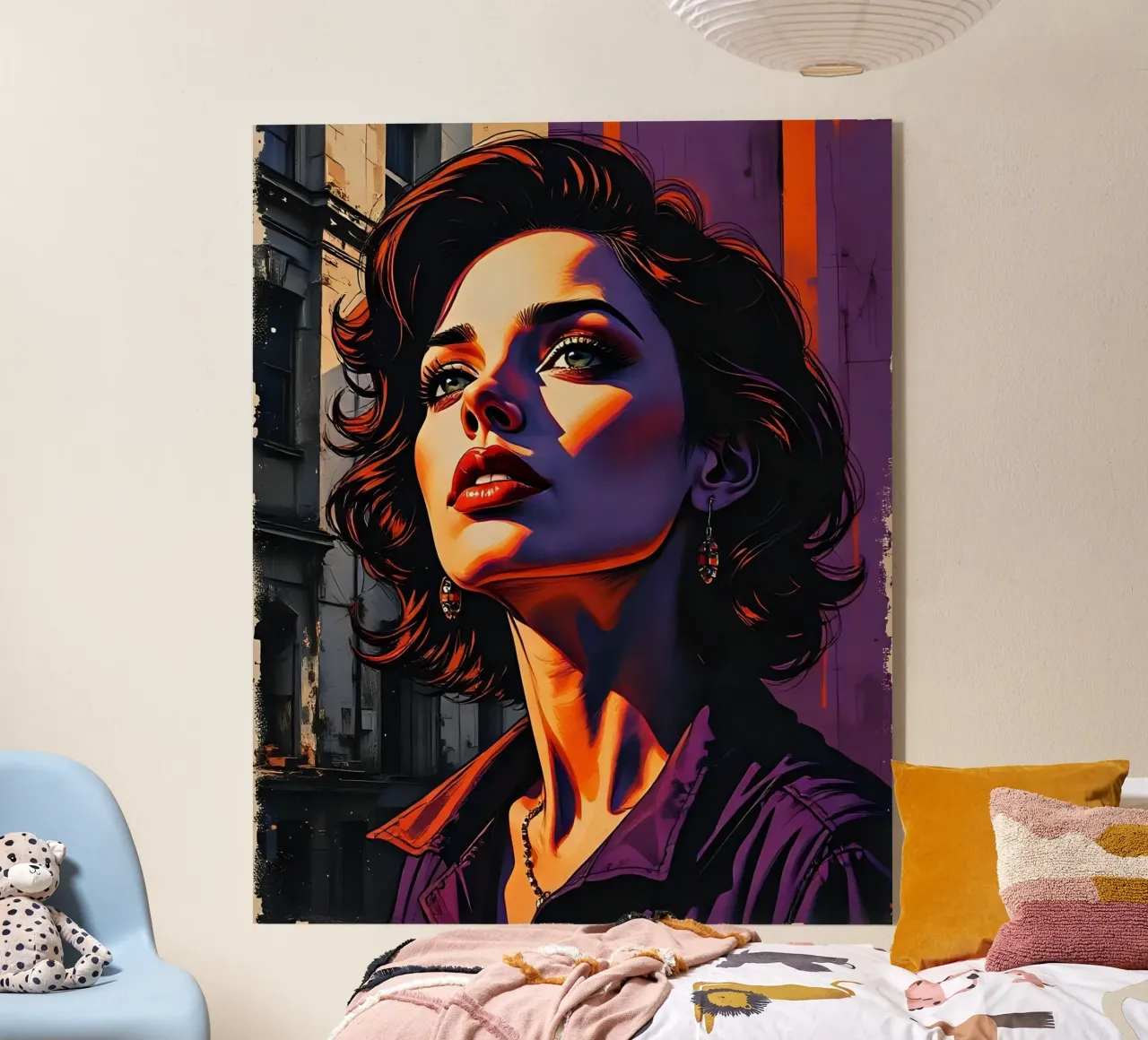 Stile_D_5 plexiglass da AI-Portraits by LK