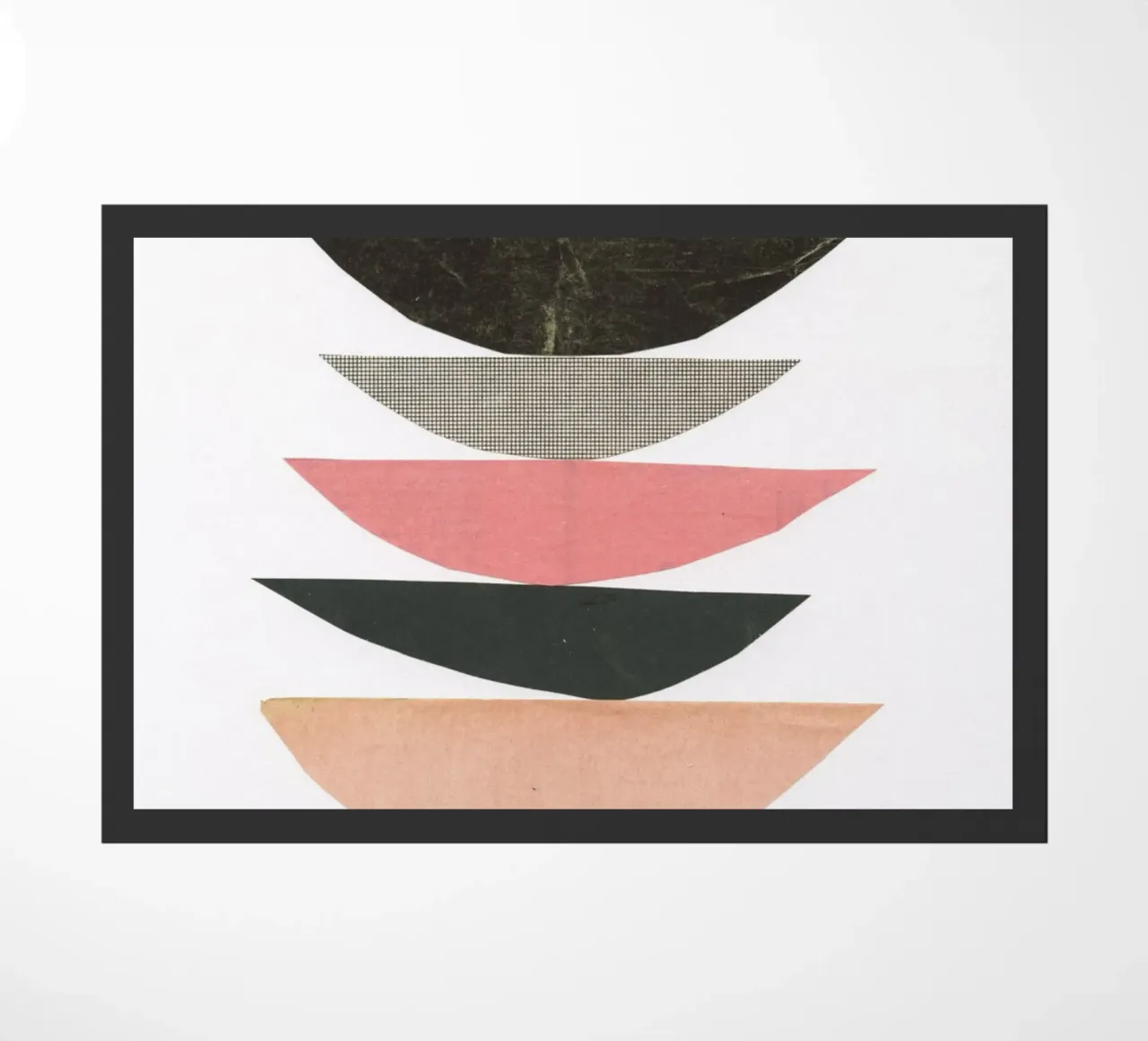 Abstract 032 doormat by Cassia Beck Collage