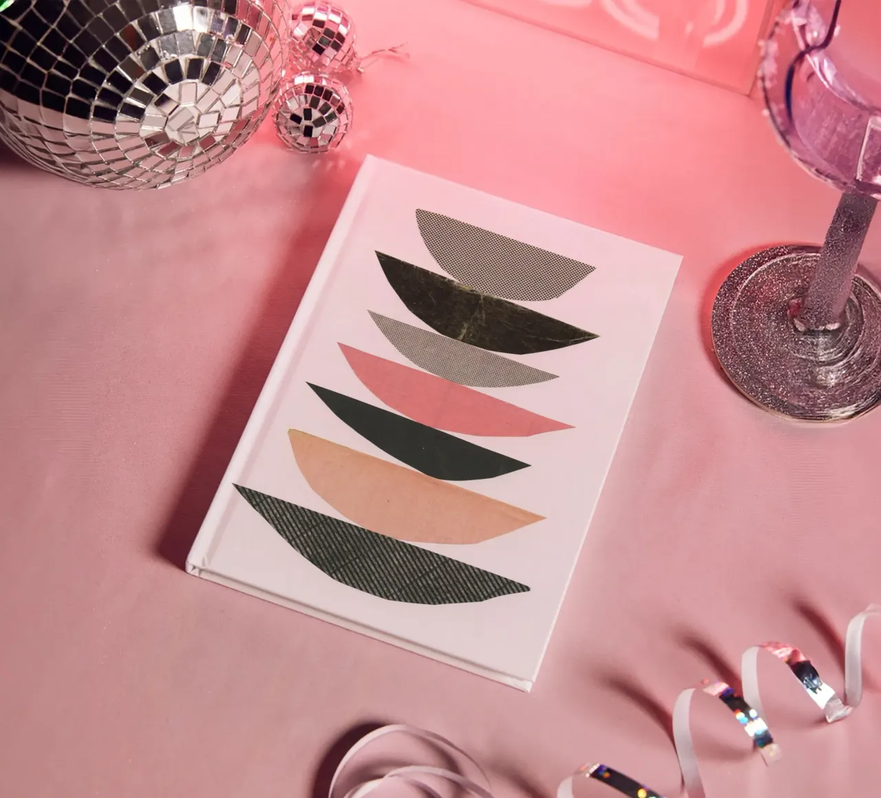 Abstract 032 notebook by Cassia Beck Collage