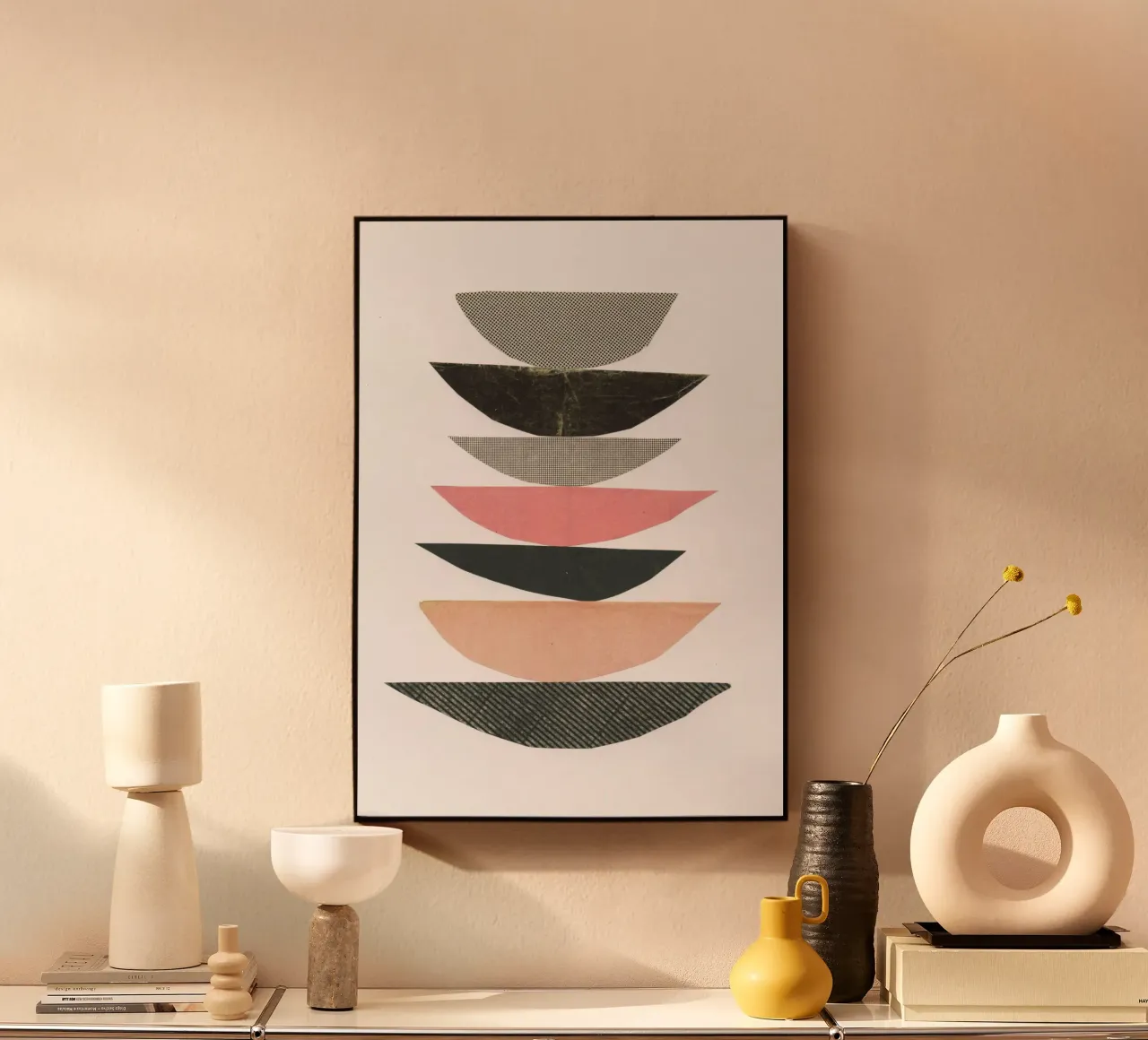 Abstract 032 acryl van Cassia Beck Collage