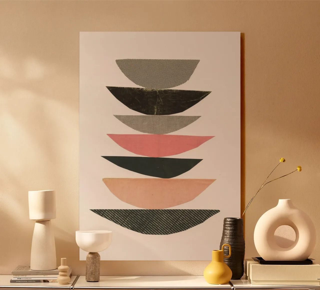 Abstract 032 plexiglass da Cassia Beck Collage