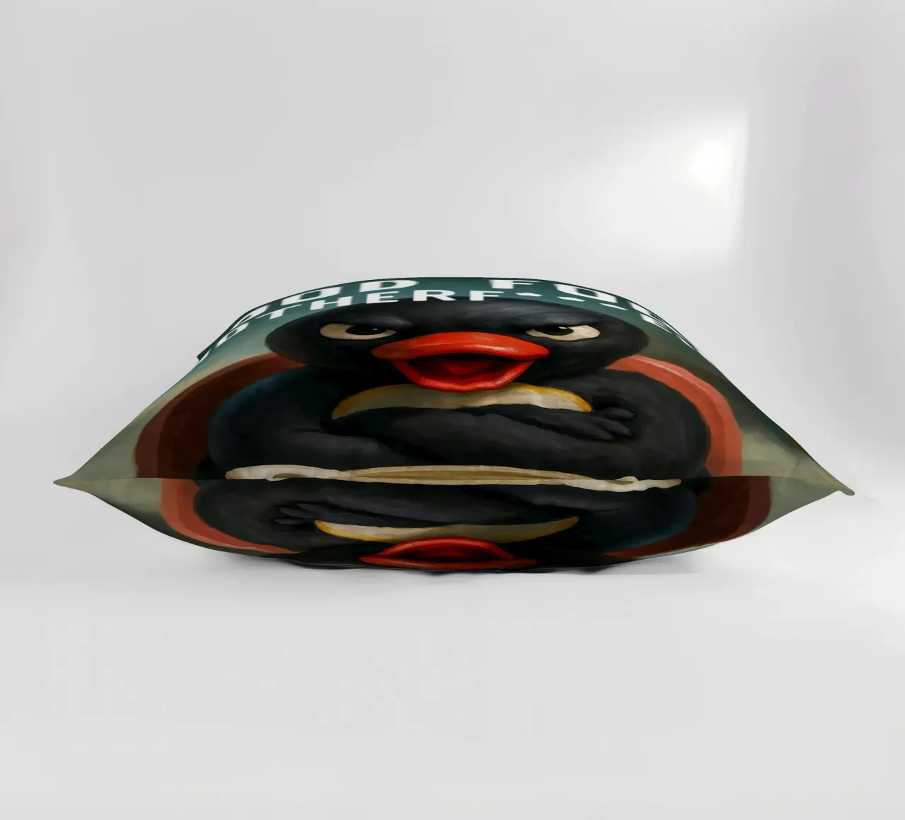 Noot Noot Pingu Food Art cuscino da Lootprint