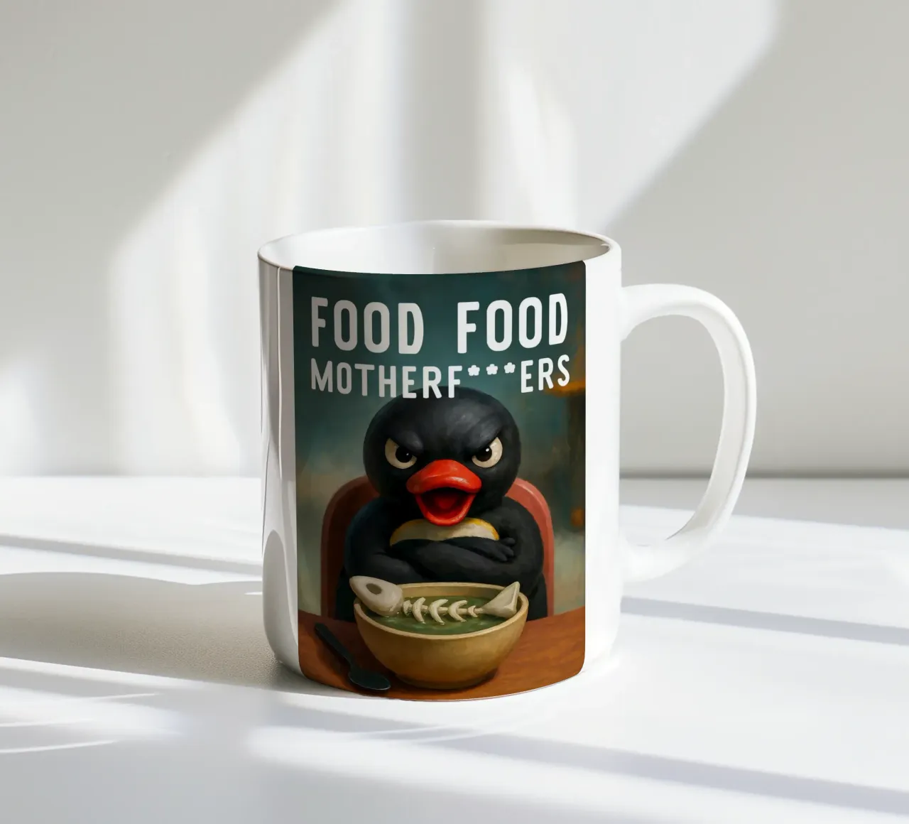 Noot Noot Pingu Food Art tazza in ceramica da Lootprint