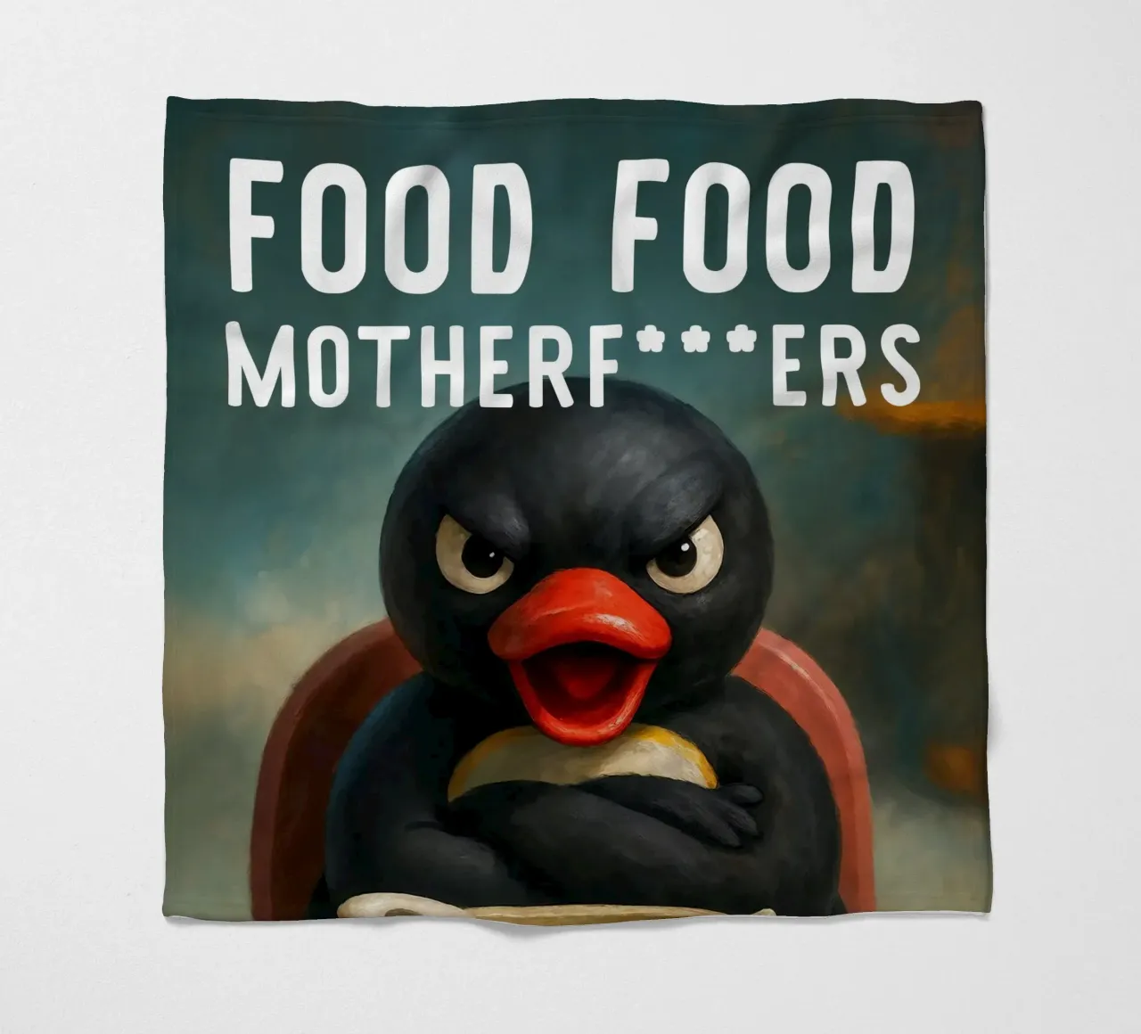Noot Noot Pingu Food Art coperta in pile da Lootprint