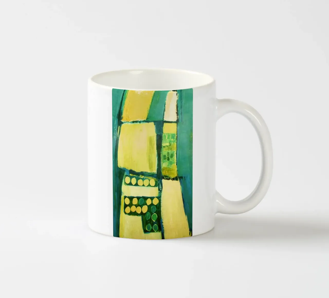 Ginsterfeld tazza in ceramica da Anita Gewald