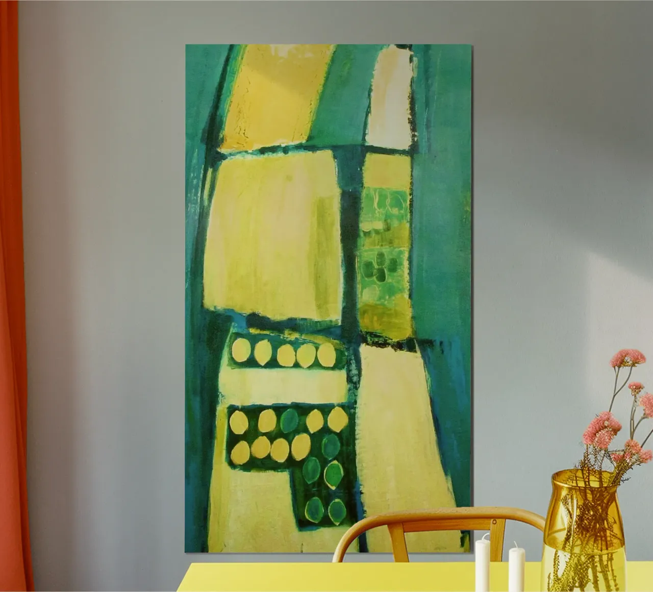 Ginsterfeld poster by Anita Gewald