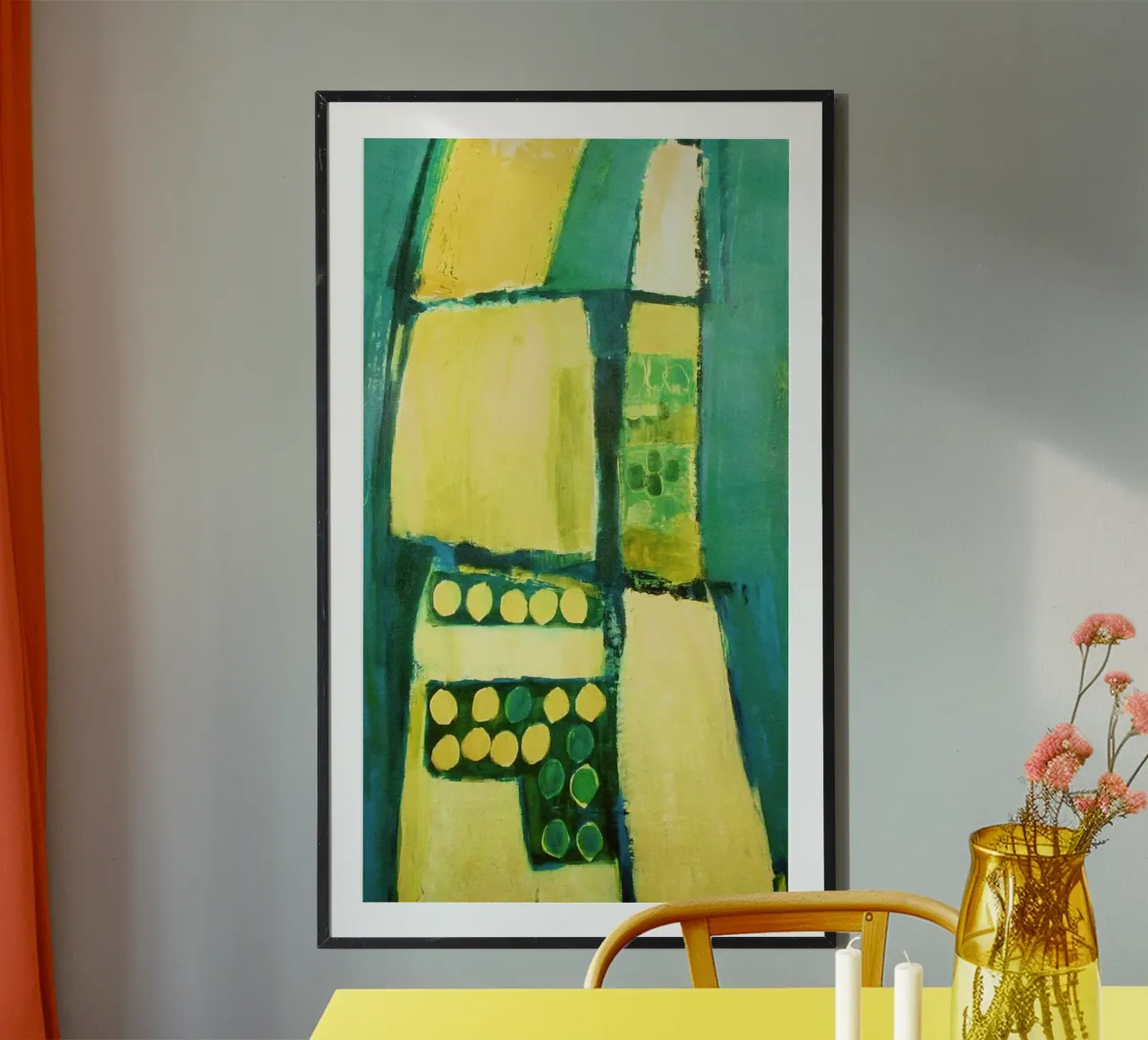 Ginsterfeld poster by Anita Gewald