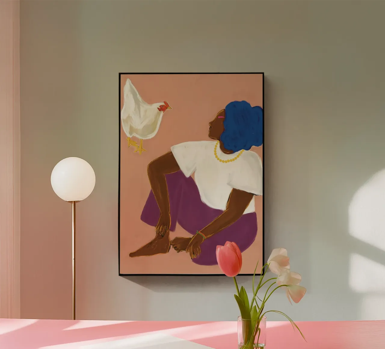 Ti vedo plexiglass da tainah negreiros