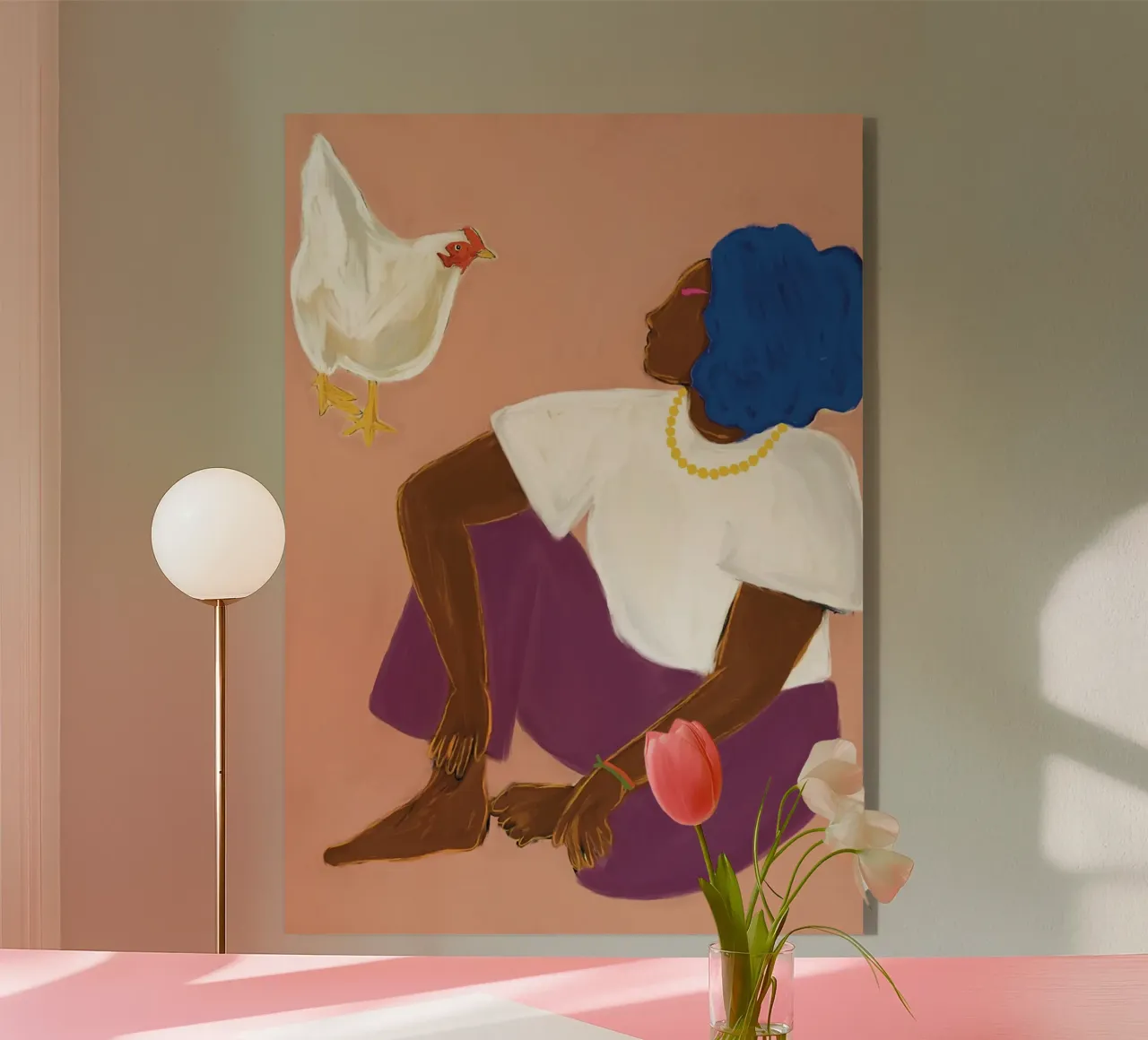 Ti vedo plexiglass da tainah negreiros