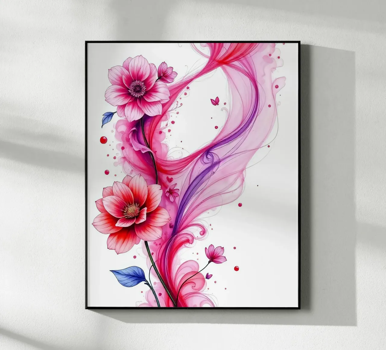 Fiori_Decor_1 plexiglass da Pink- und LoveArt by LK