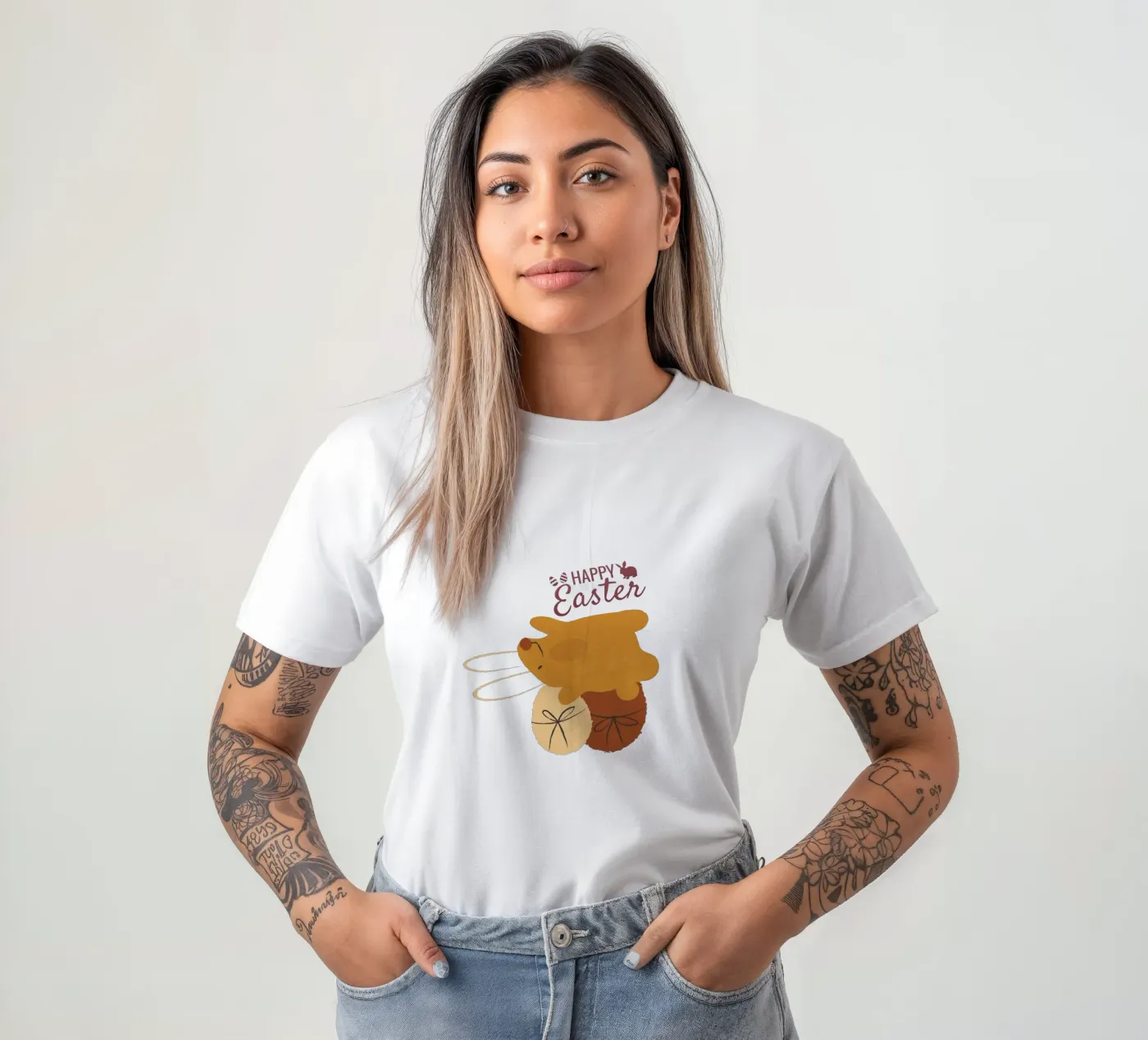 HAPPY Easter t-shirt da ArtDesign by KBK