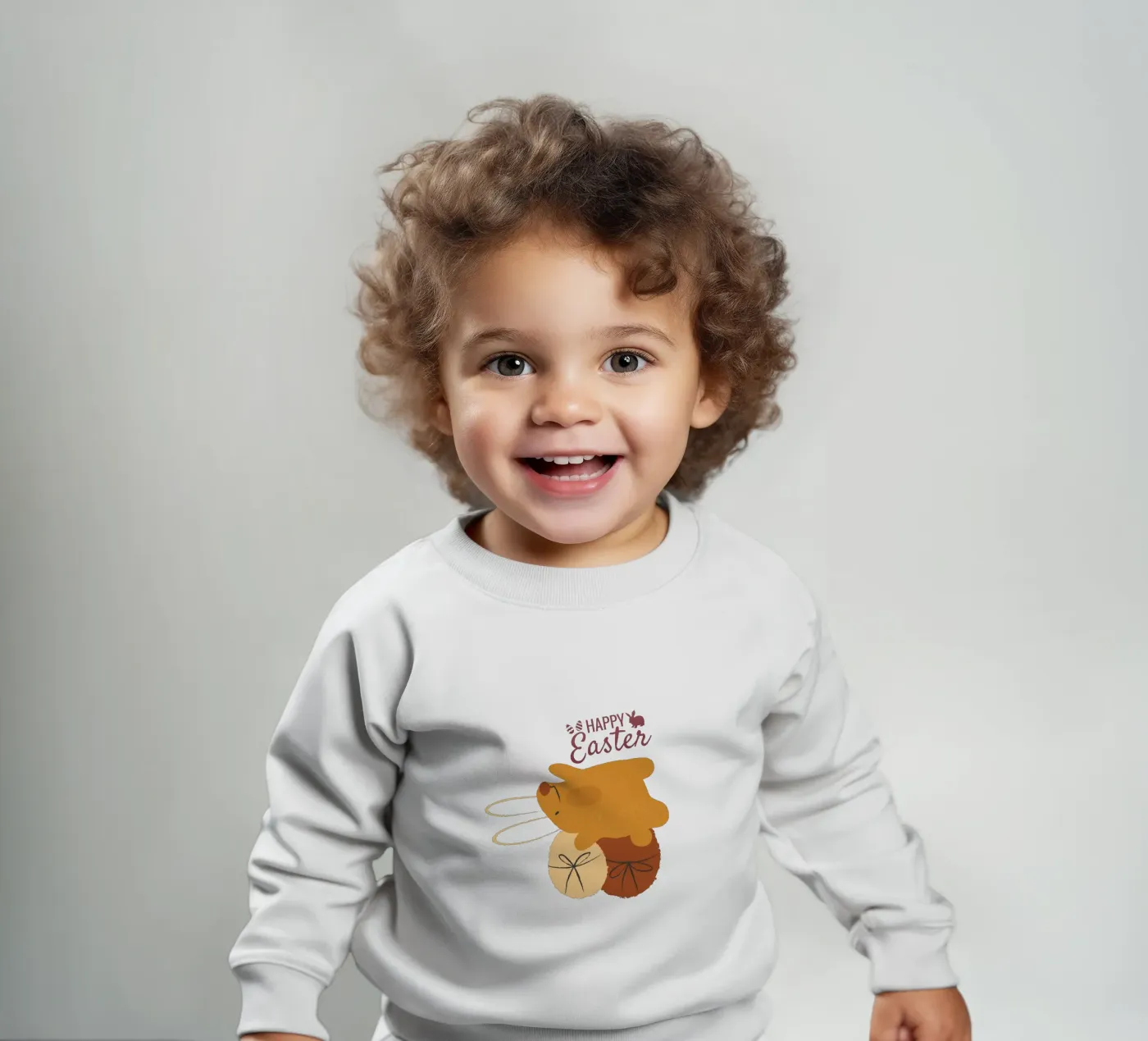 HAPPY Easter felpa neonato da ArtDesign by KBK