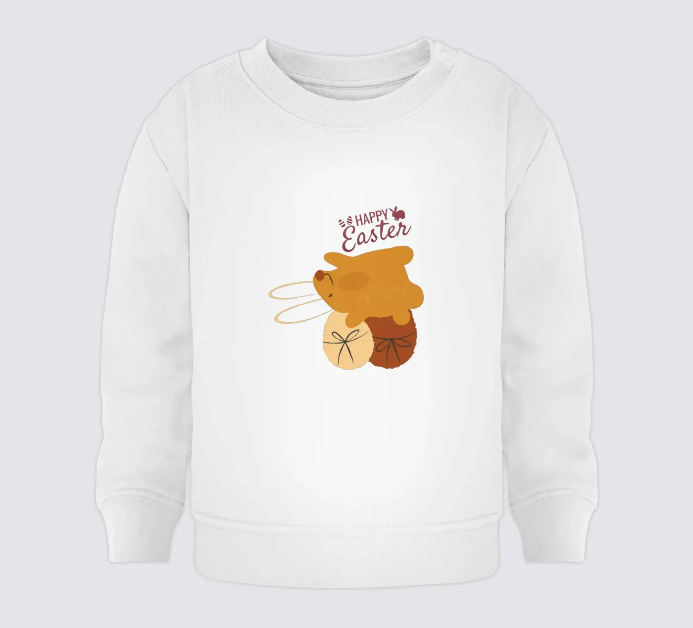 HAPPY Easter felpa neonato da ArtDesign by KBK