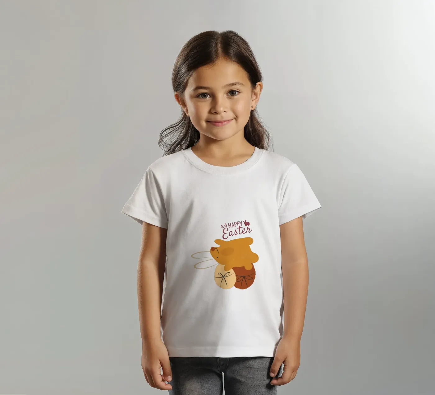 HAPPY Easter kinder t-shirt van ArtDesign by KBK