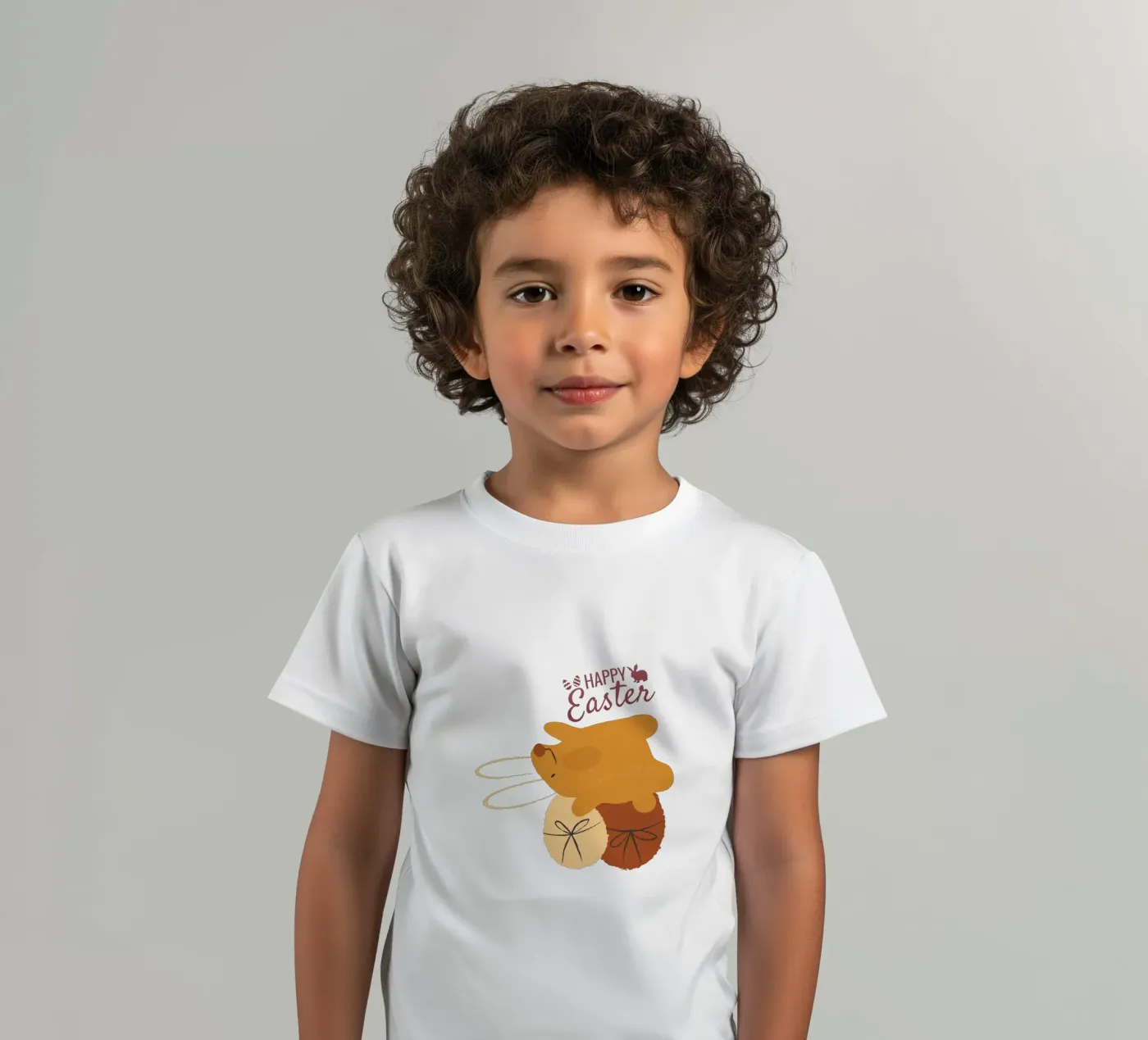 HAPPY Easter kinder t-shirt van ArtDesign by KBK