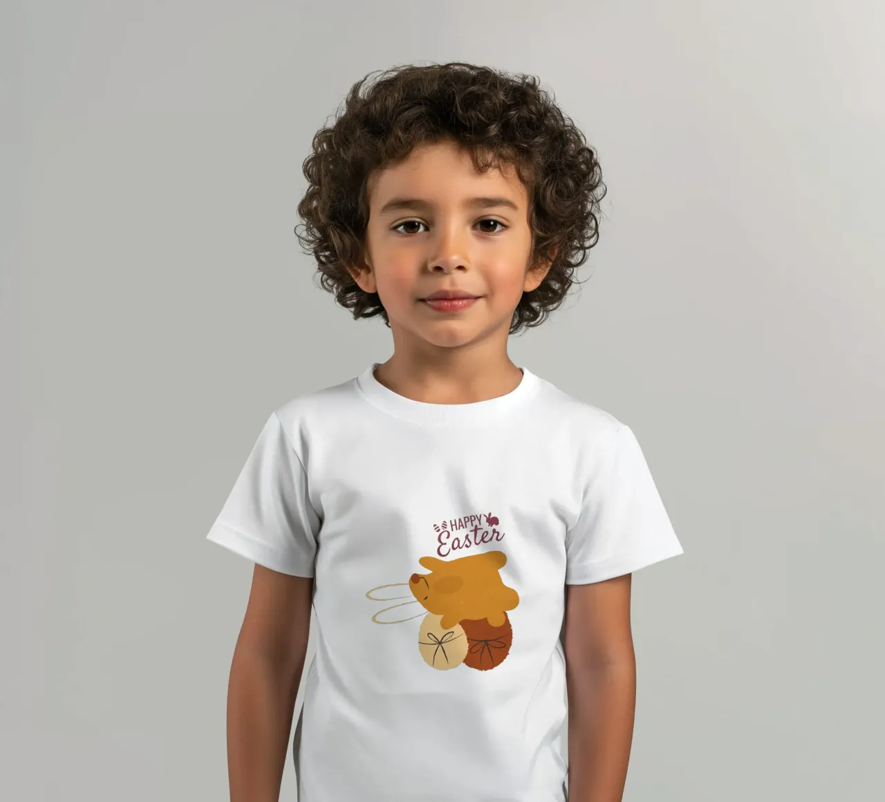 HAPPY Easter t-shirt bambini da ArtDesign by KBK