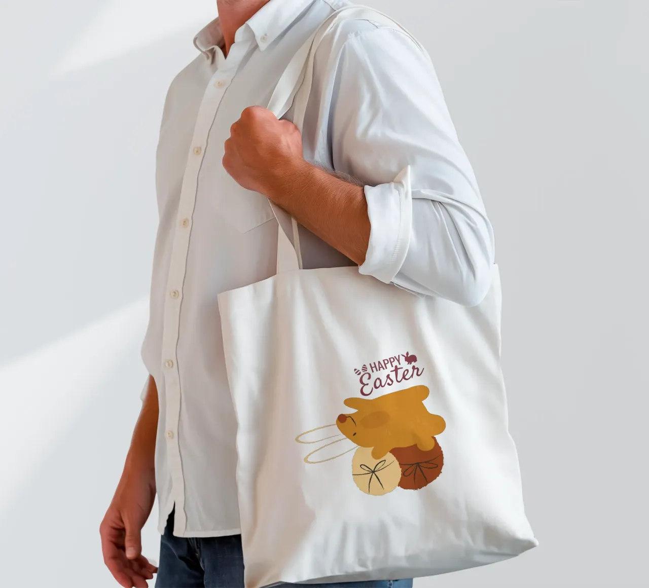 HAPPY Easter tote bag by ArtDesign by KBK