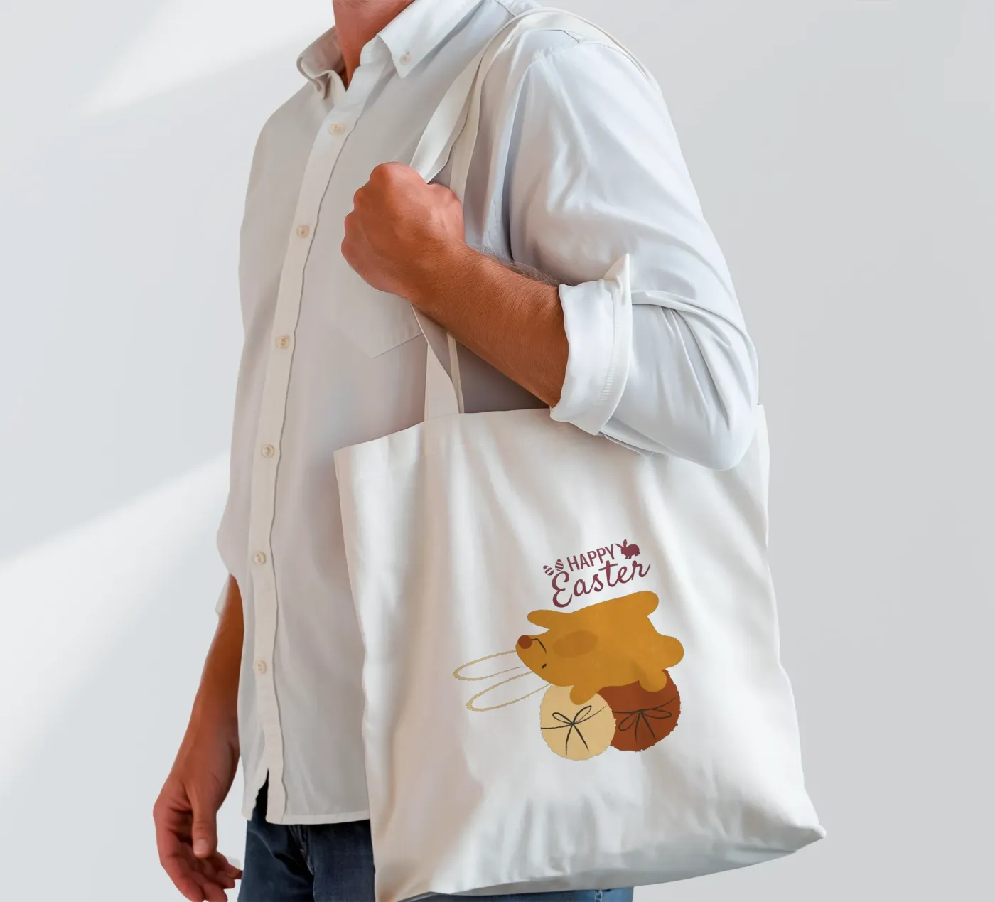 HAPPY Easter tote bag by ArtDesign by KBK