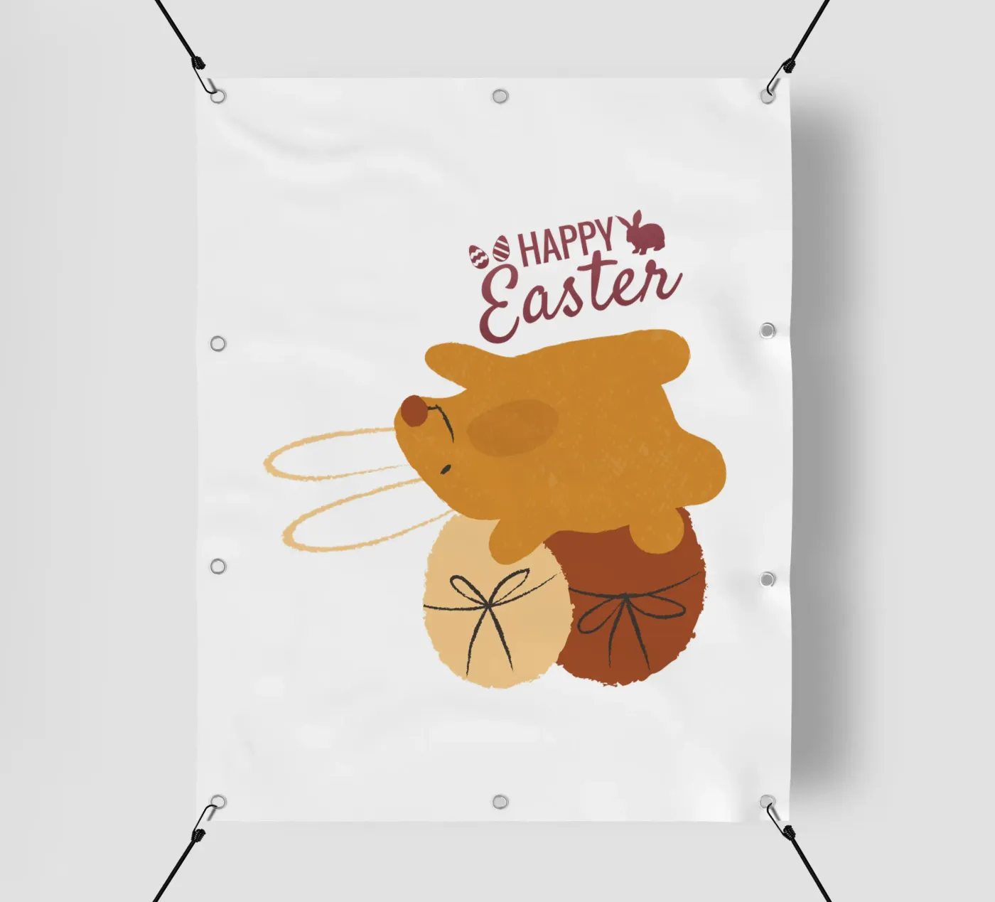 HAPPY Easter pvc-zeil van ArtDesign by KBK