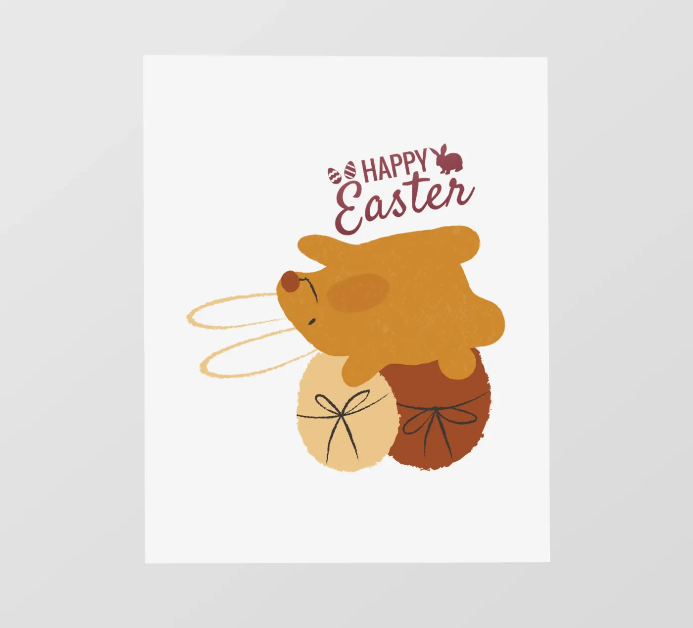 HAPPY Easter pvc-zeil van ArtDesign by KBK