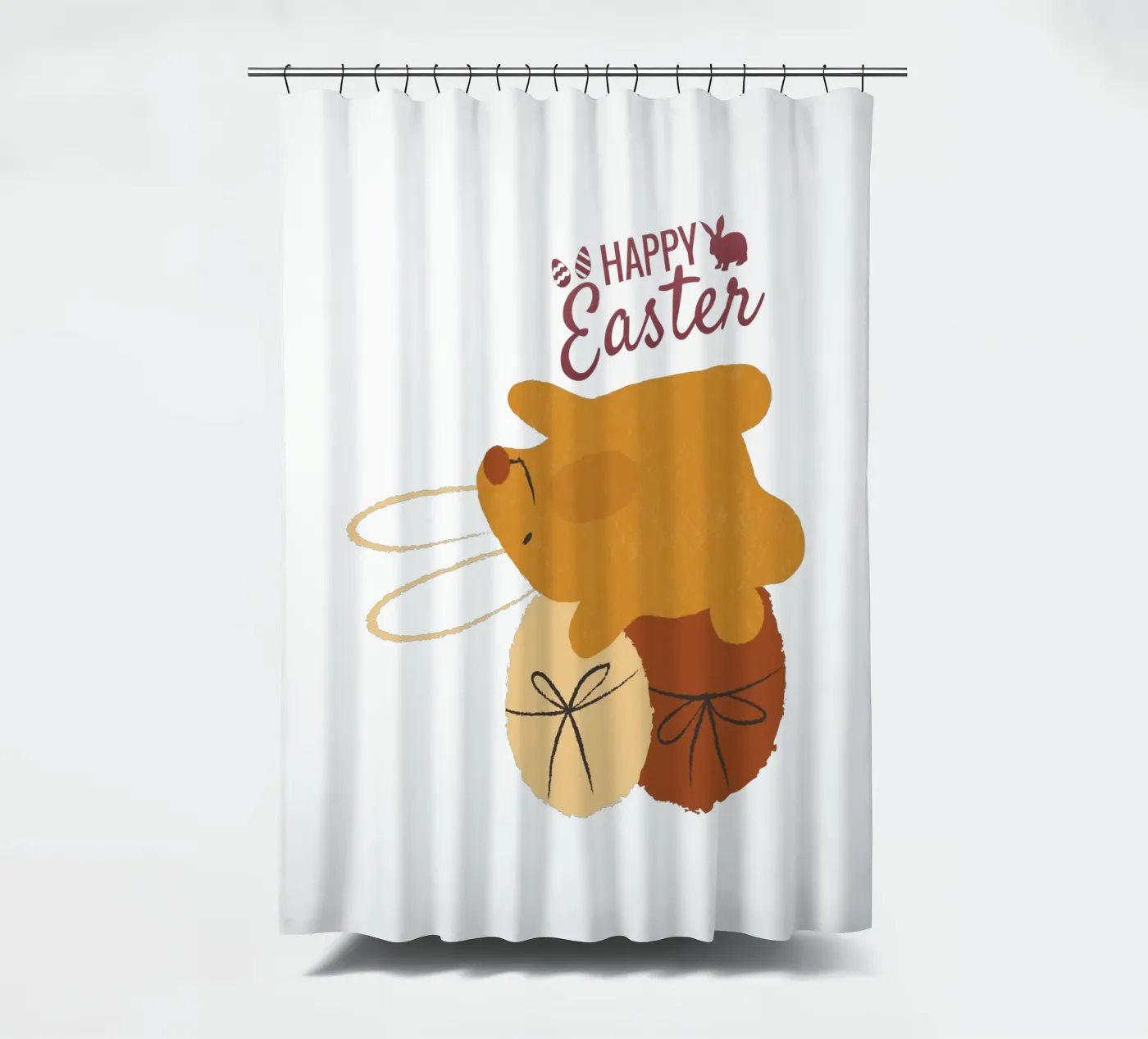 HAPPY Easter Duschvorhang von ArtDesign by KBK