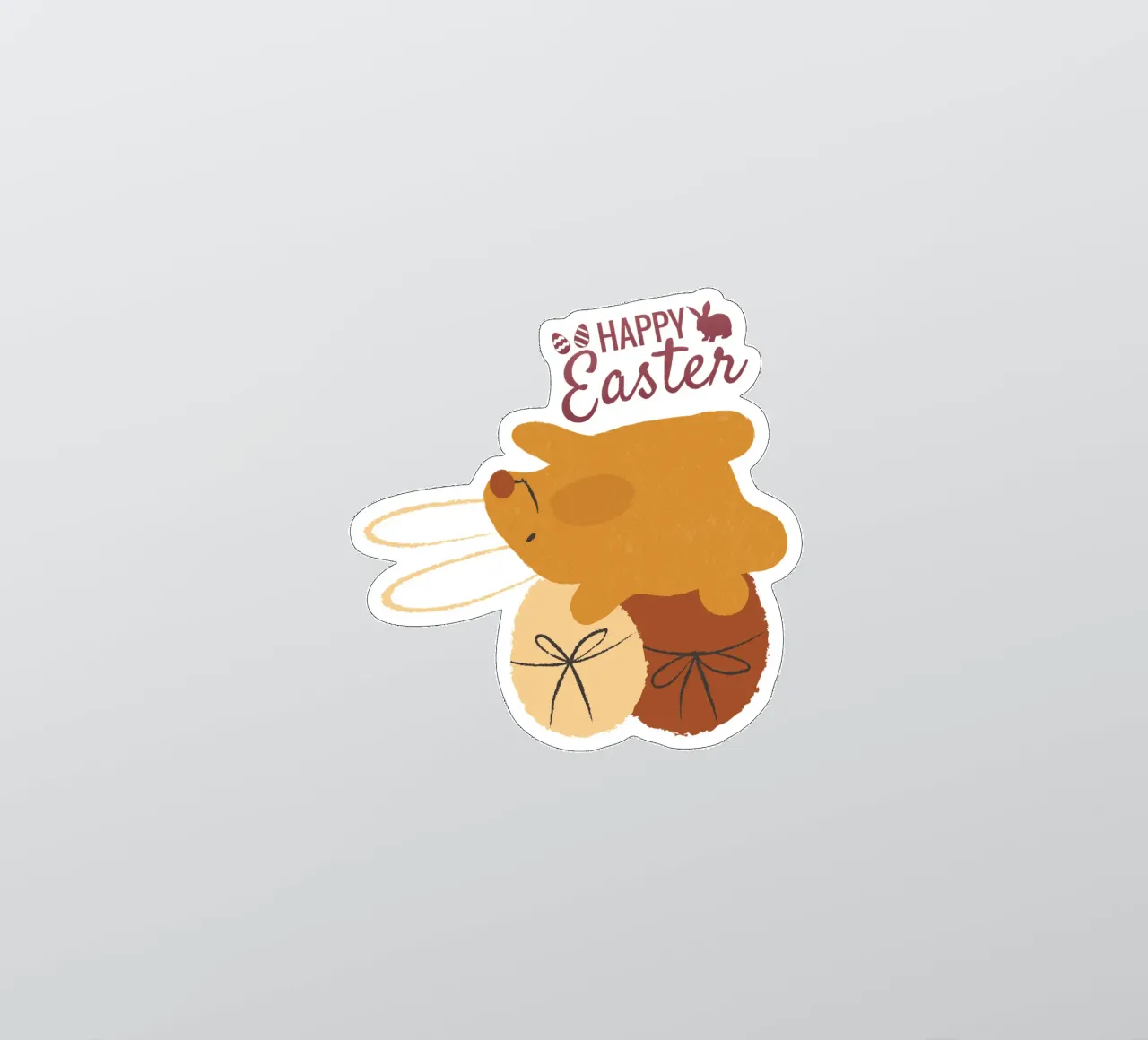 HAPPY Easter sticker by ArtDesign by KBK