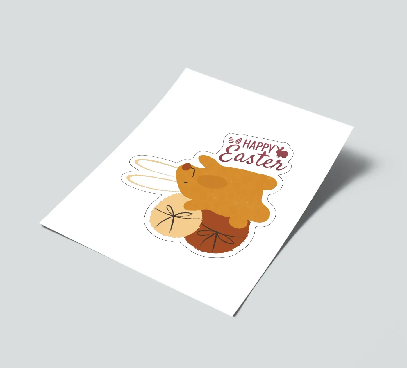 HAPPY Easter stickervel van ArtDesign by KBK