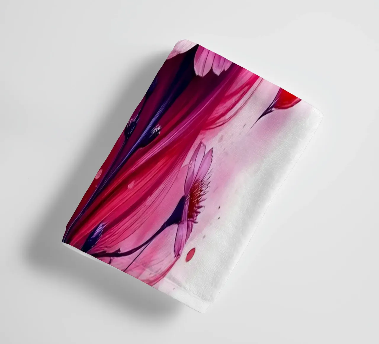 Fiori_Decor_2 asciugamano da bagno da Pink- und LoveArt by LK