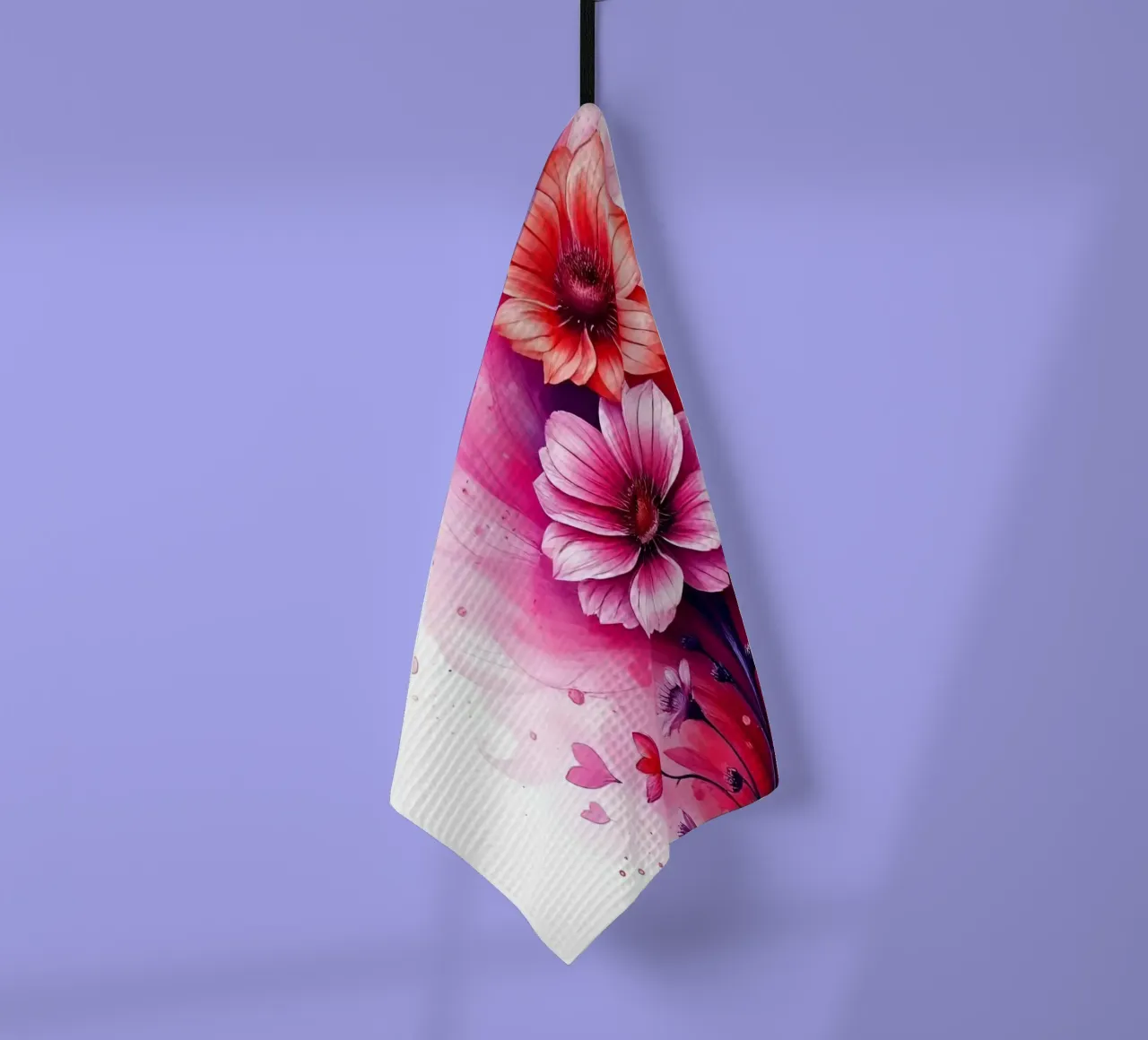 Fiori_Decor_2 canovaccio da cucina da Pink- und LoveArt by LK