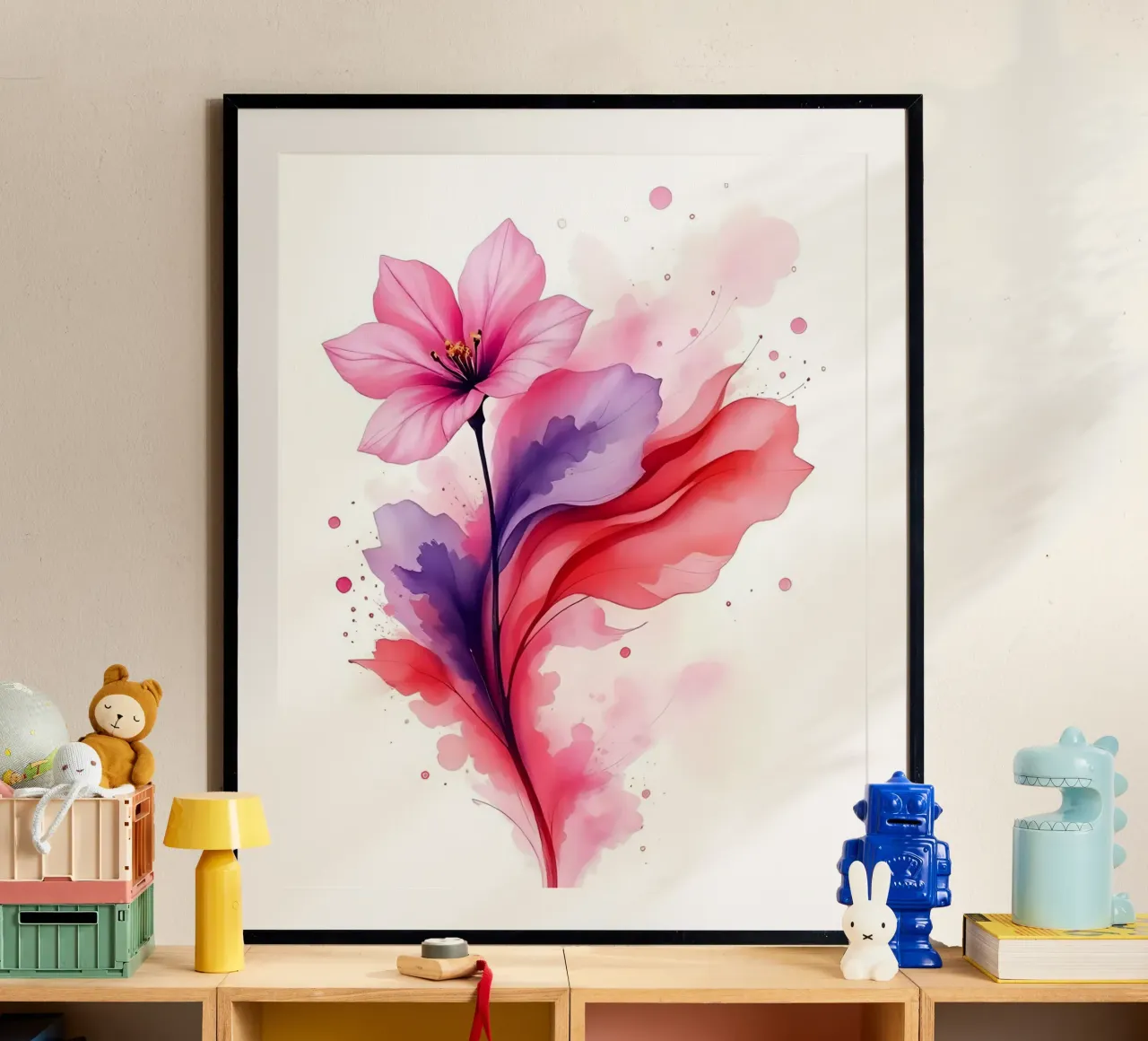 Fiori_3 poster da Pink- und LoveArt by LK