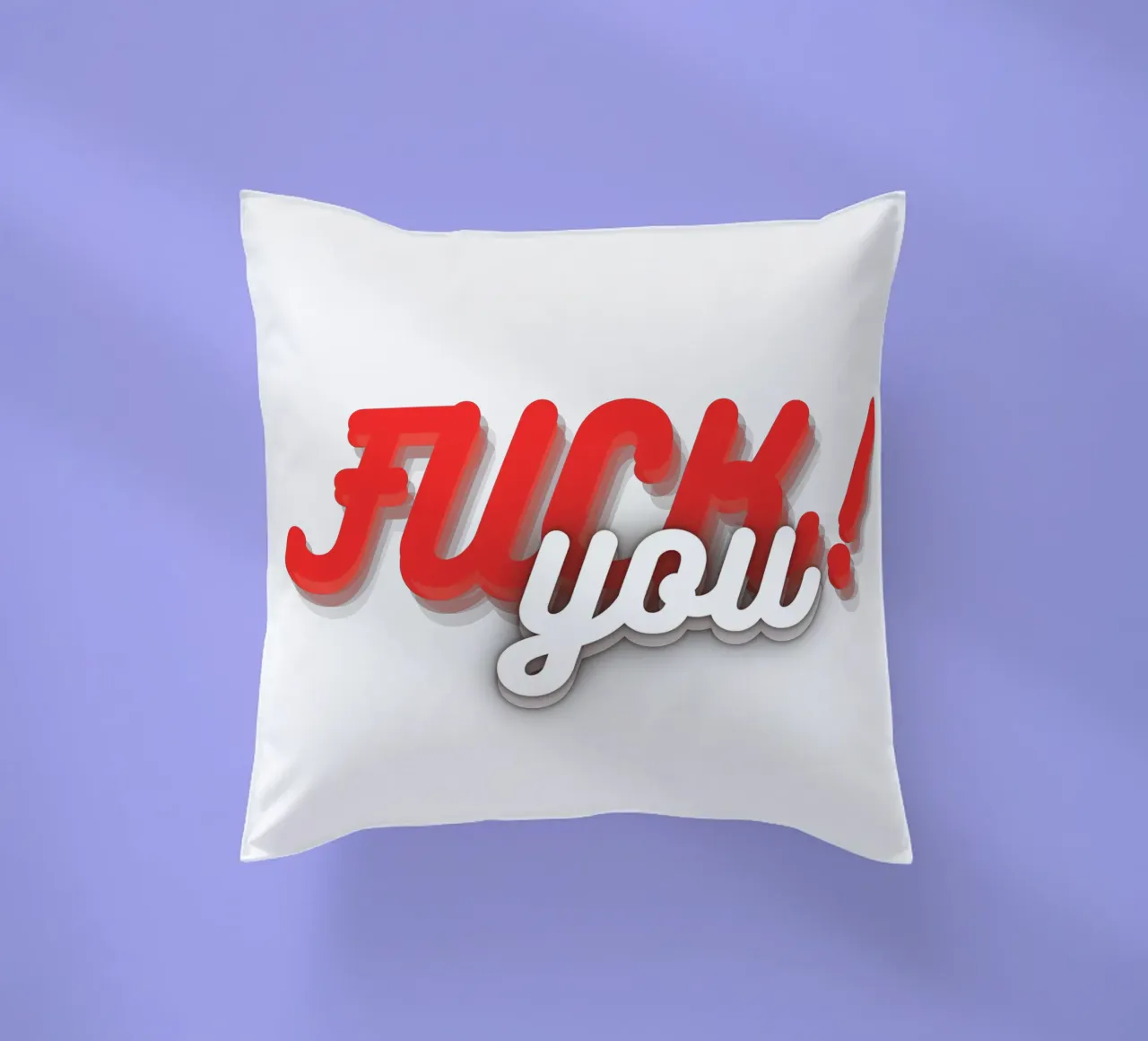 F* you! cuscino da Crypto_Jungle
