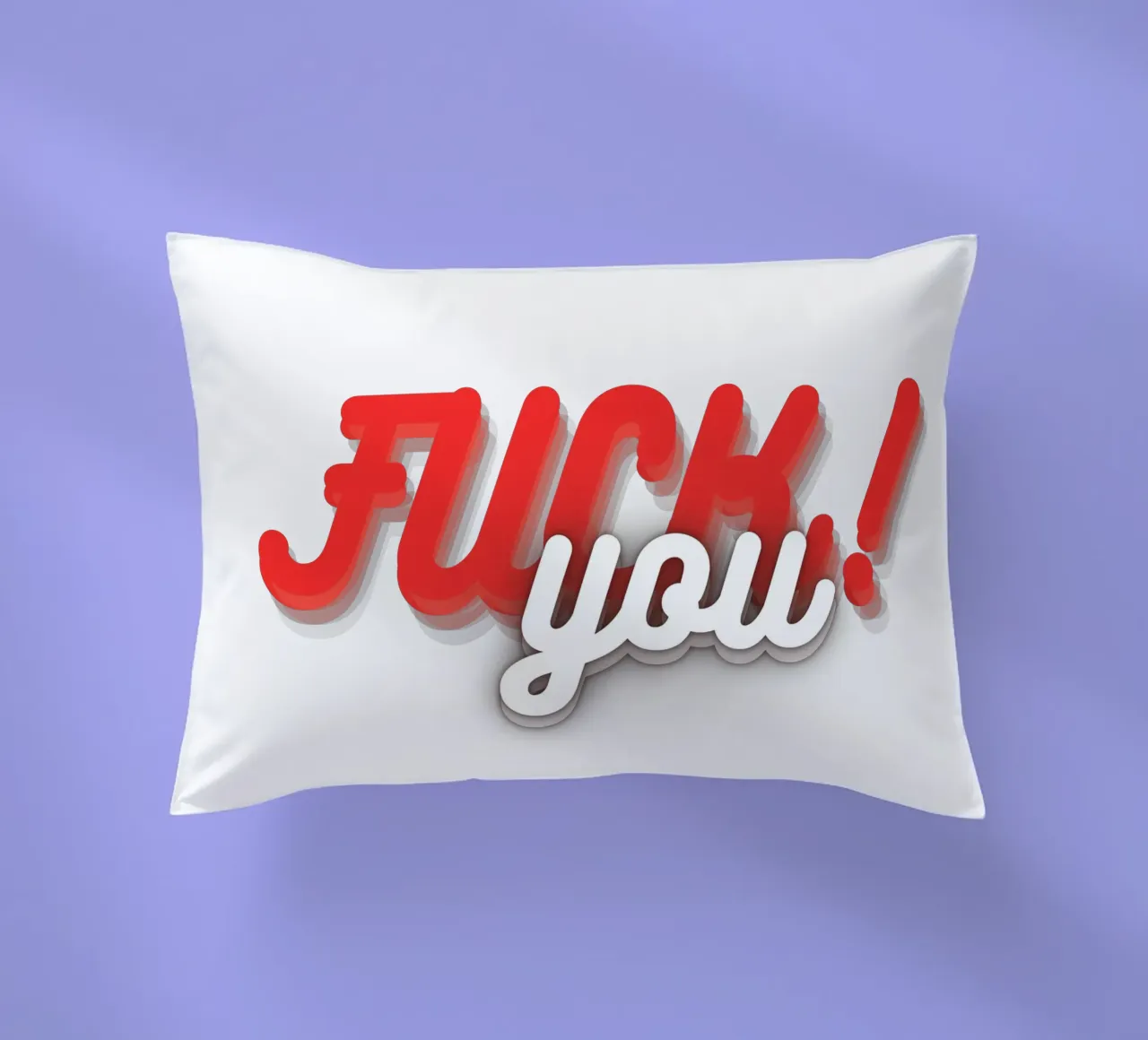 F* you! cuscino da Crypto_Jungle