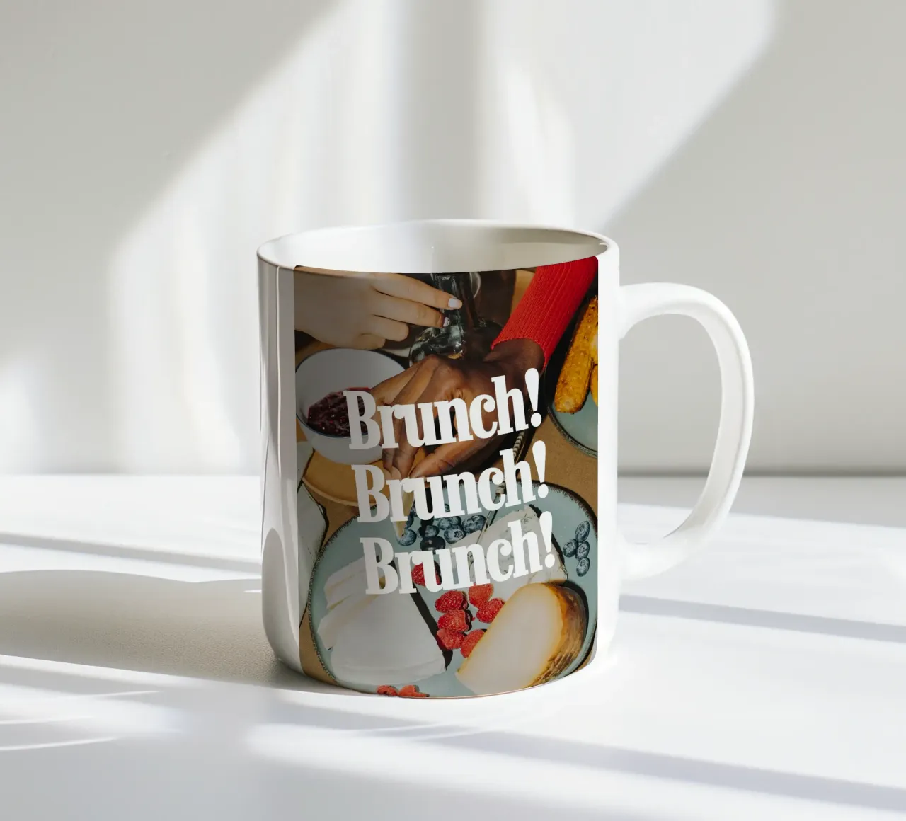 Brunch Time tazza in ceramica da Dreamer10