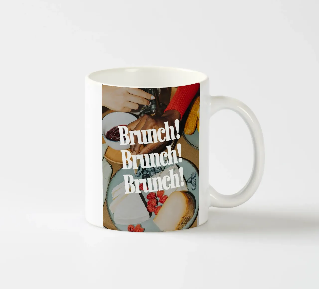 Brunch Time tazza in ceramica da Dreamer10