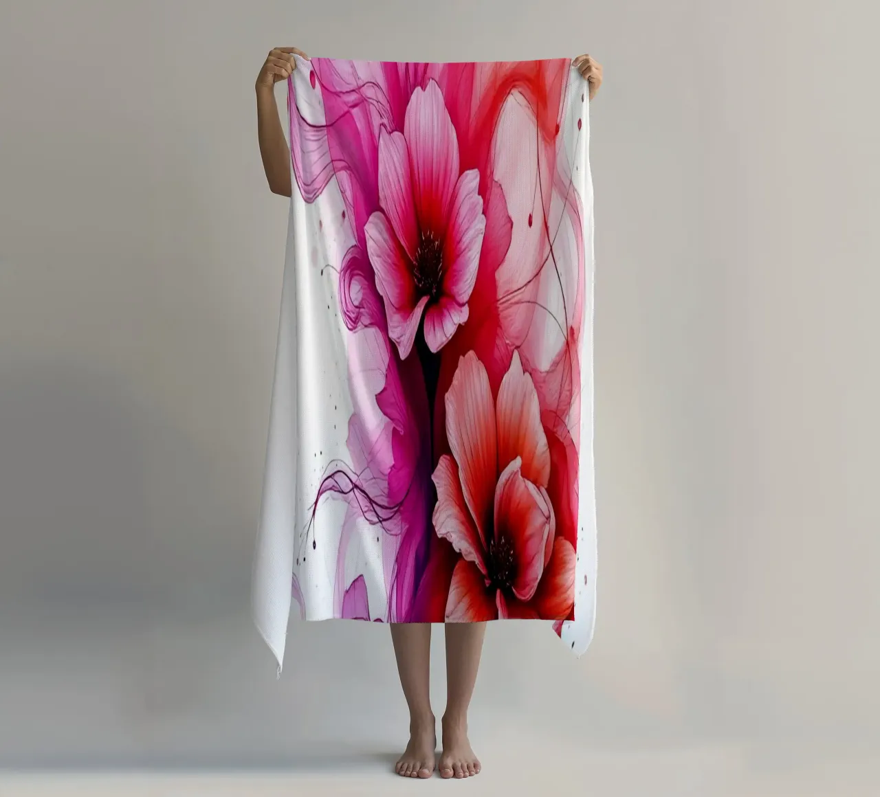 Fiori_Decor_4 telo mare da Pink- und LoveArt by LK