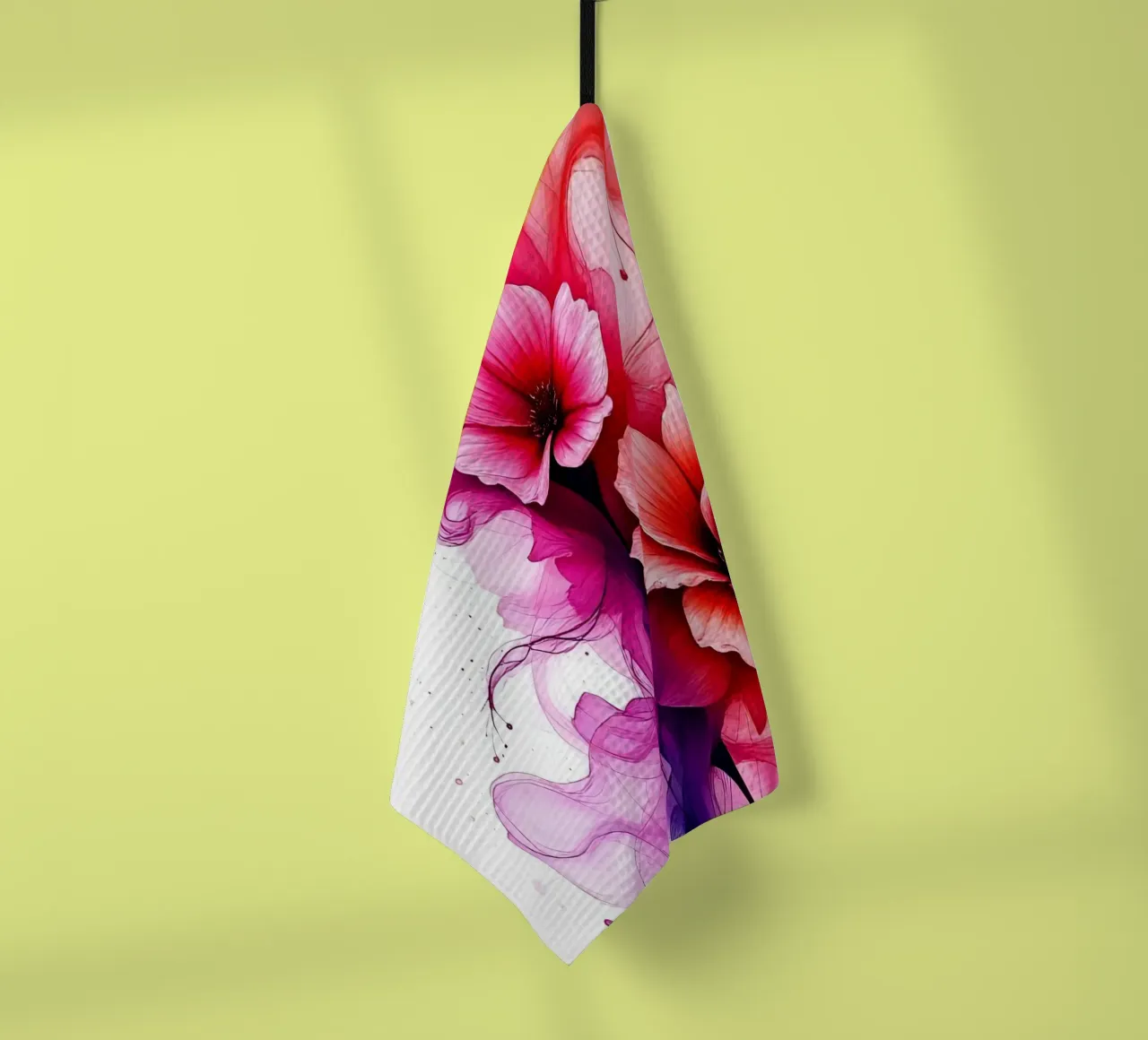 Fiori_Decor_4 canovaccio da cucina da Pink- und LoveArt by LK