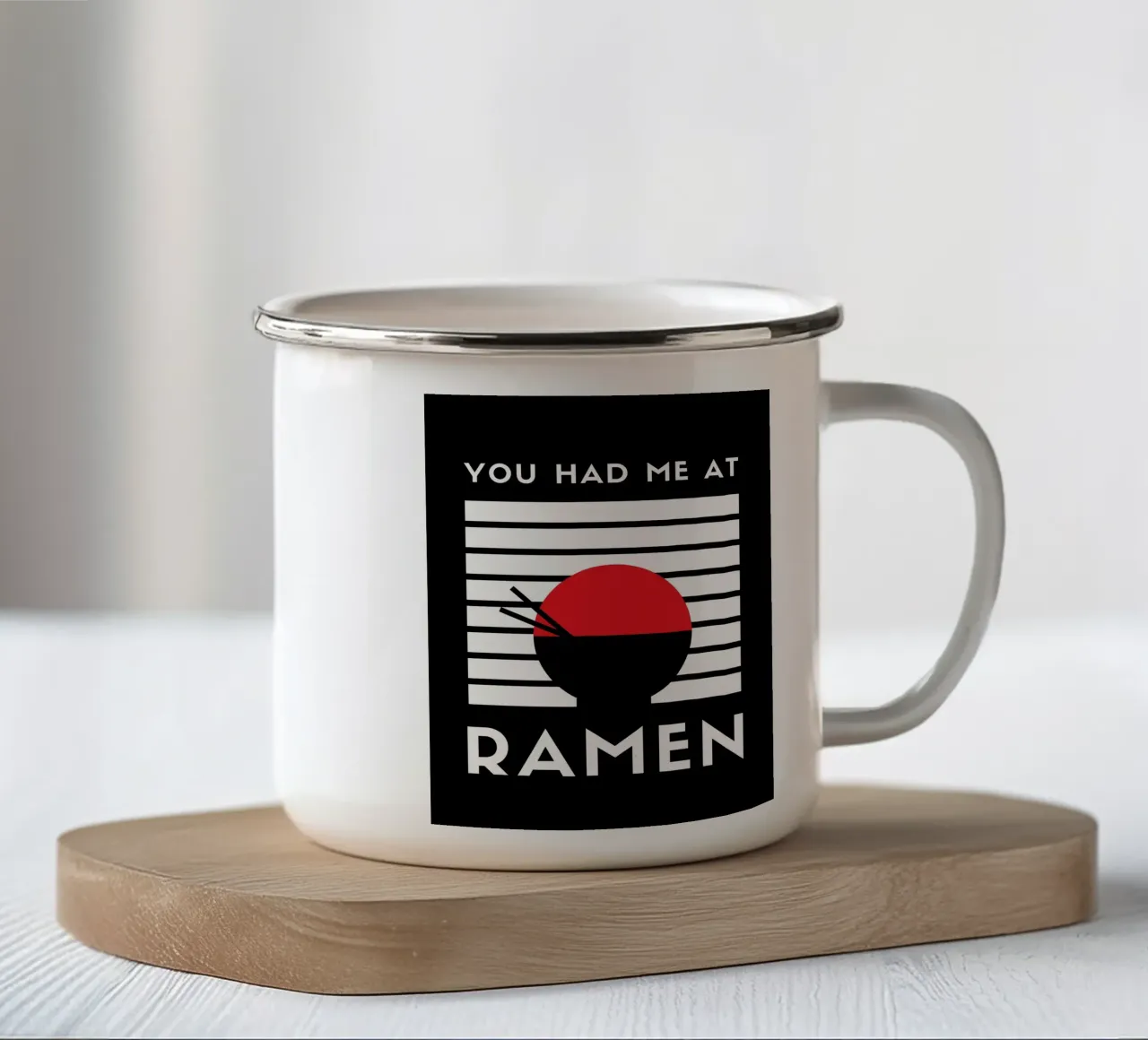 Ramen Lover tazza in smalto da Dreamer10