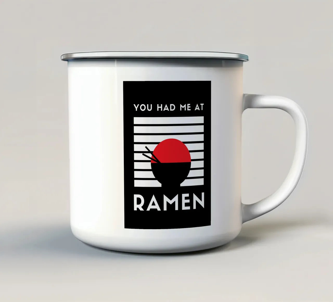 Ramen Lover tazza in smalto da Dreamer10