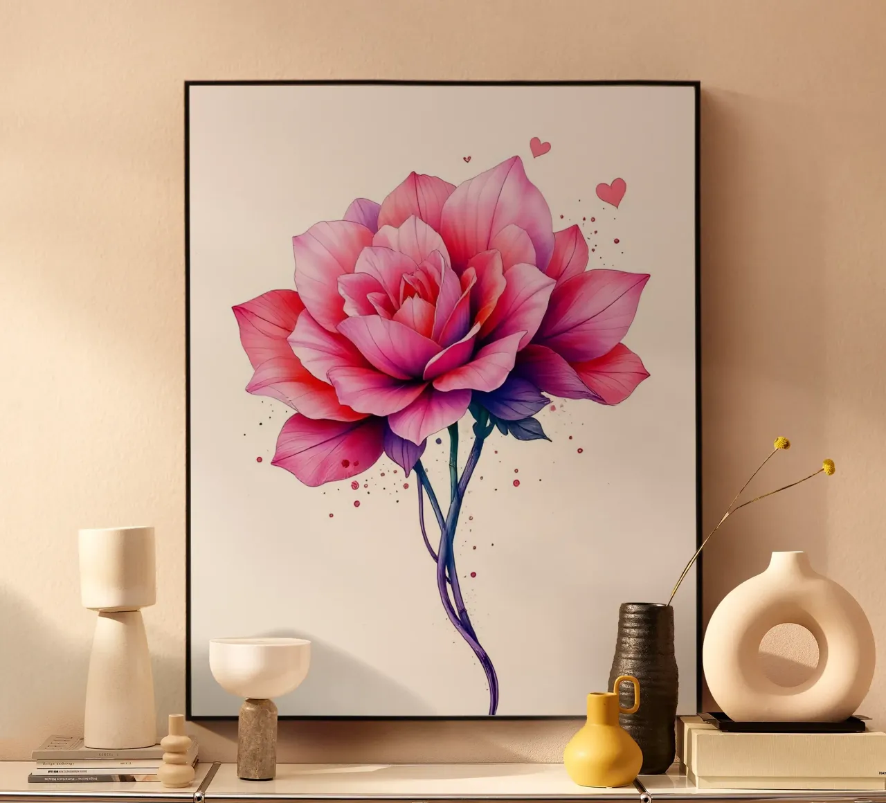 Fiori_7 plexiglass da Pink- und LoveArt by LK