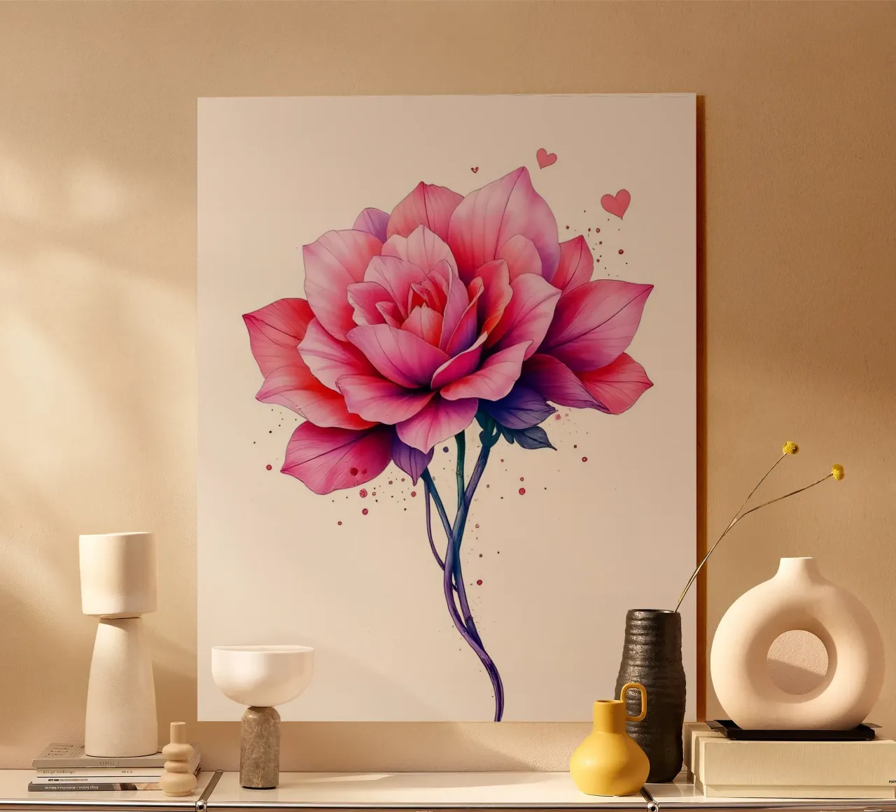 Fiori_7 plexiglass da Pink- und LoveArt by LK