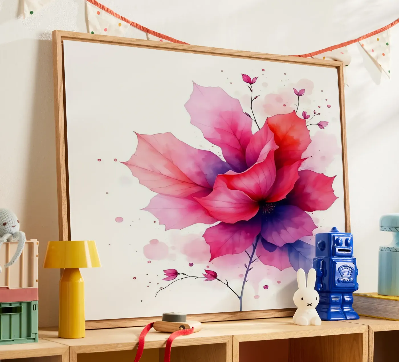 fleurs_décor_8 plexiglas de Pink- und LoveArt by LK