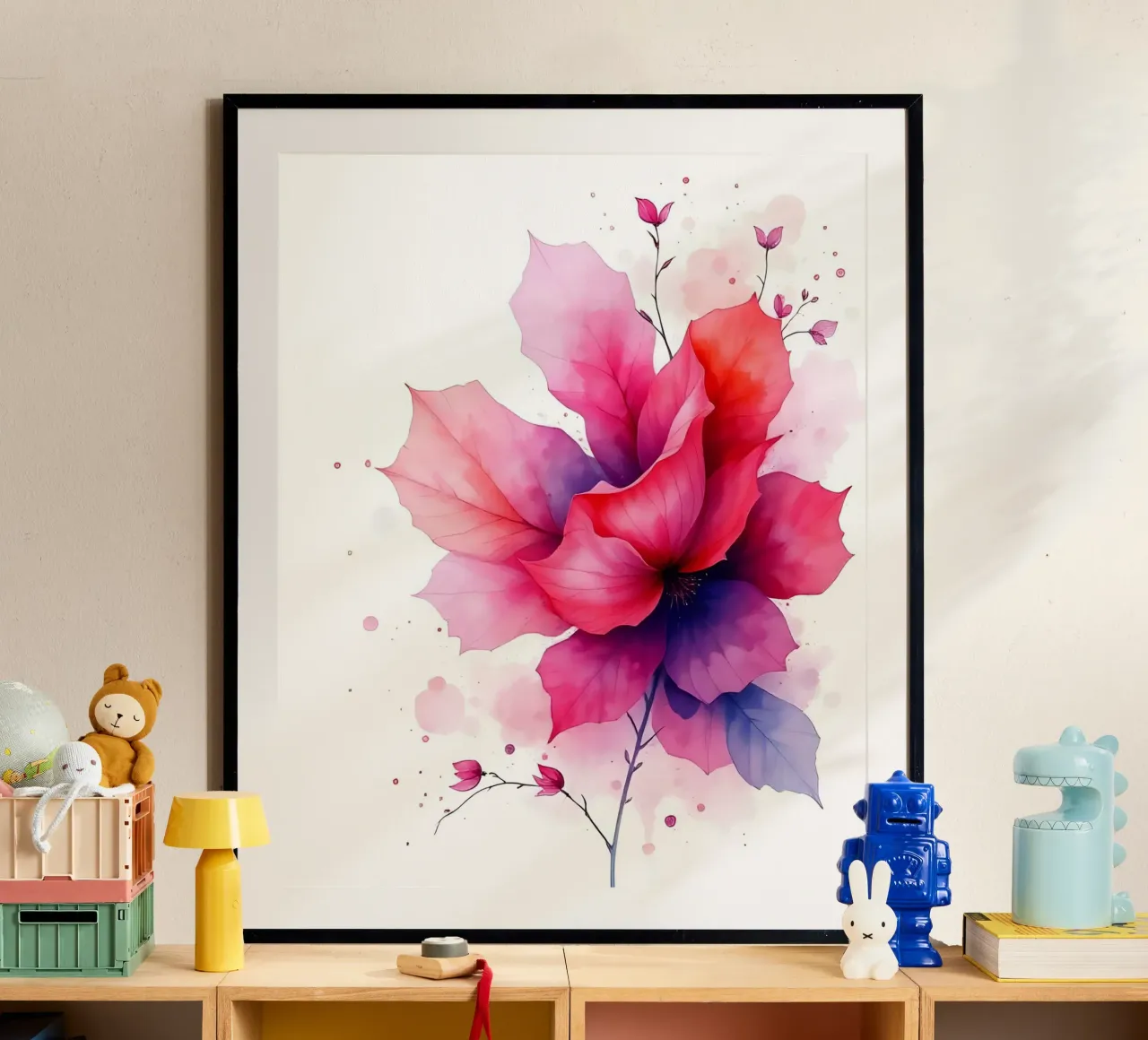 Fiori_8 poster da Pink- und LoveArt by LK