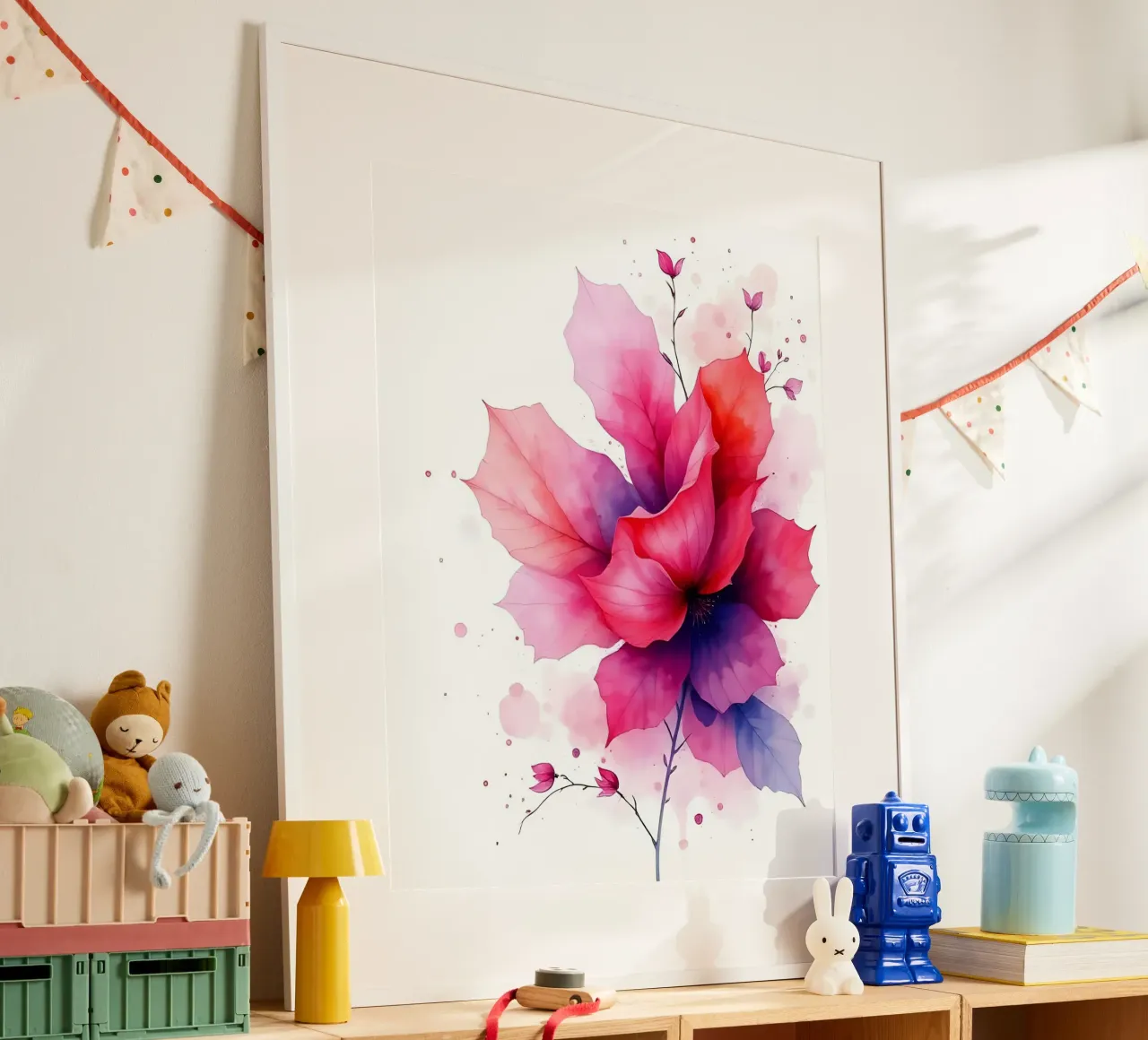 Fiori_8 poster da Pink- und LoveArt by LK